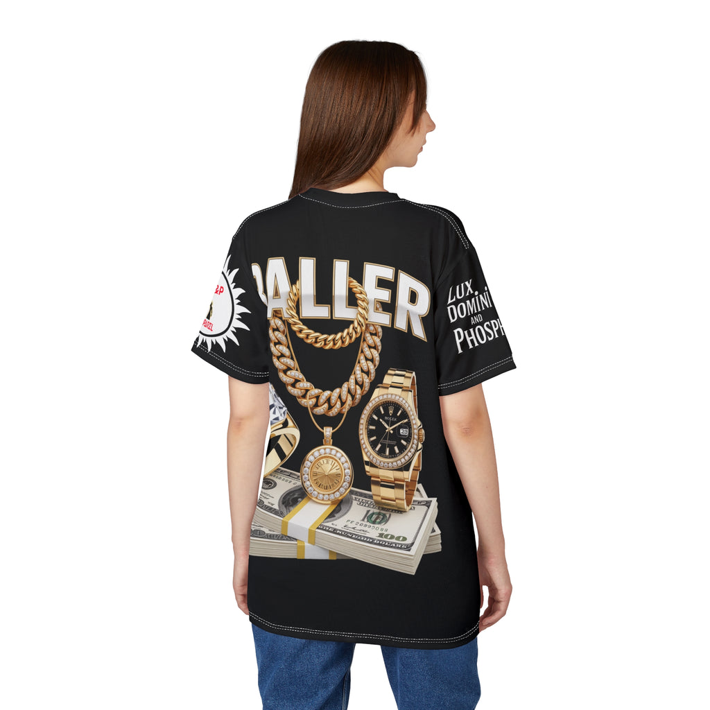 Baller  Unisex Tee - Lux Domini and Phosphorus LD&P Apparel Design black