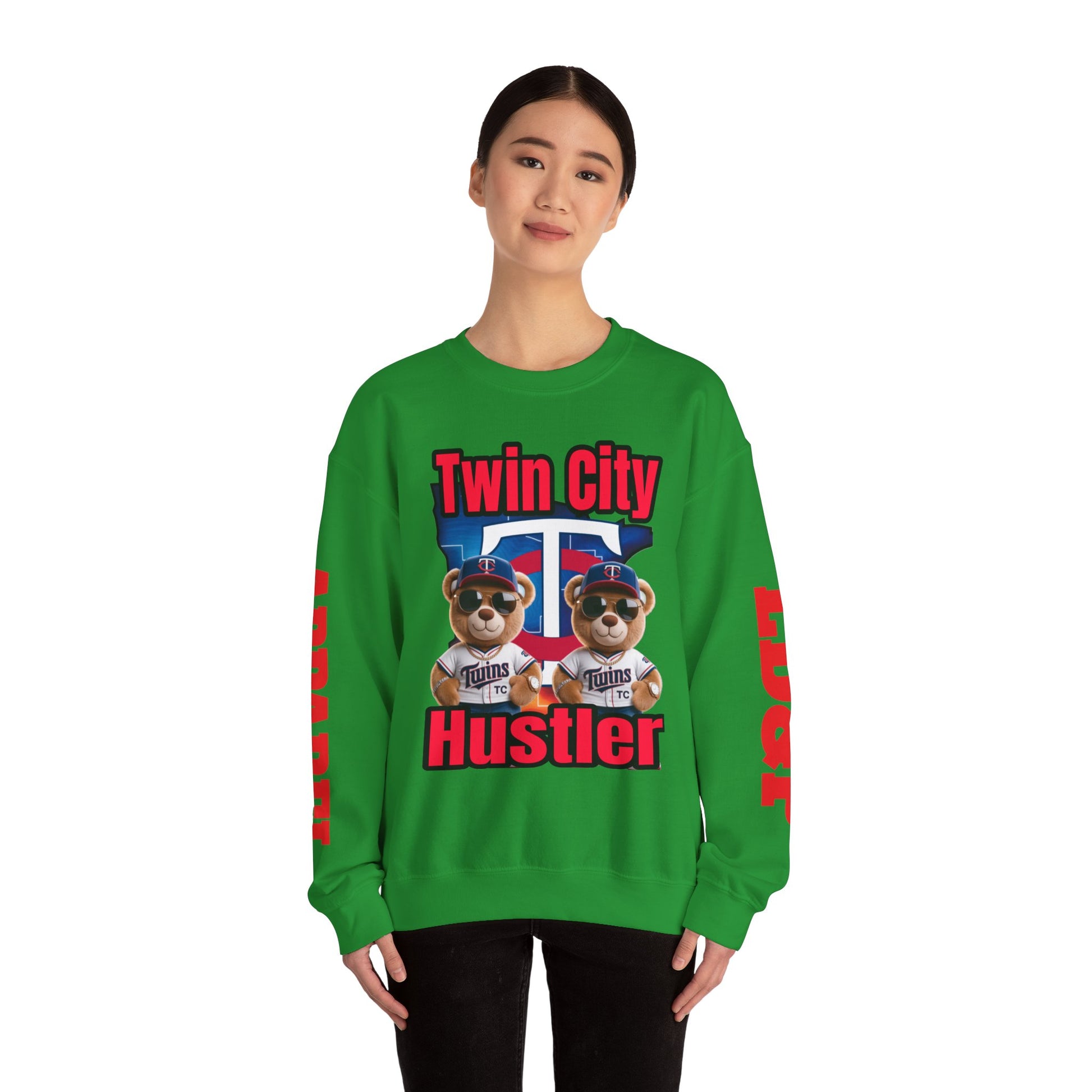 Crewneck Sweatshirt Twin City Hustler LD&P Apparel Design