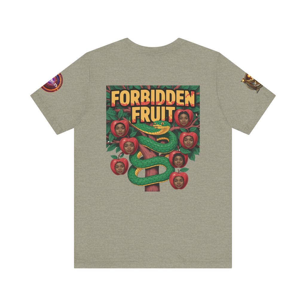 Short Sleeve Tee - Tree of Knowledge Forbidden Fruit Design