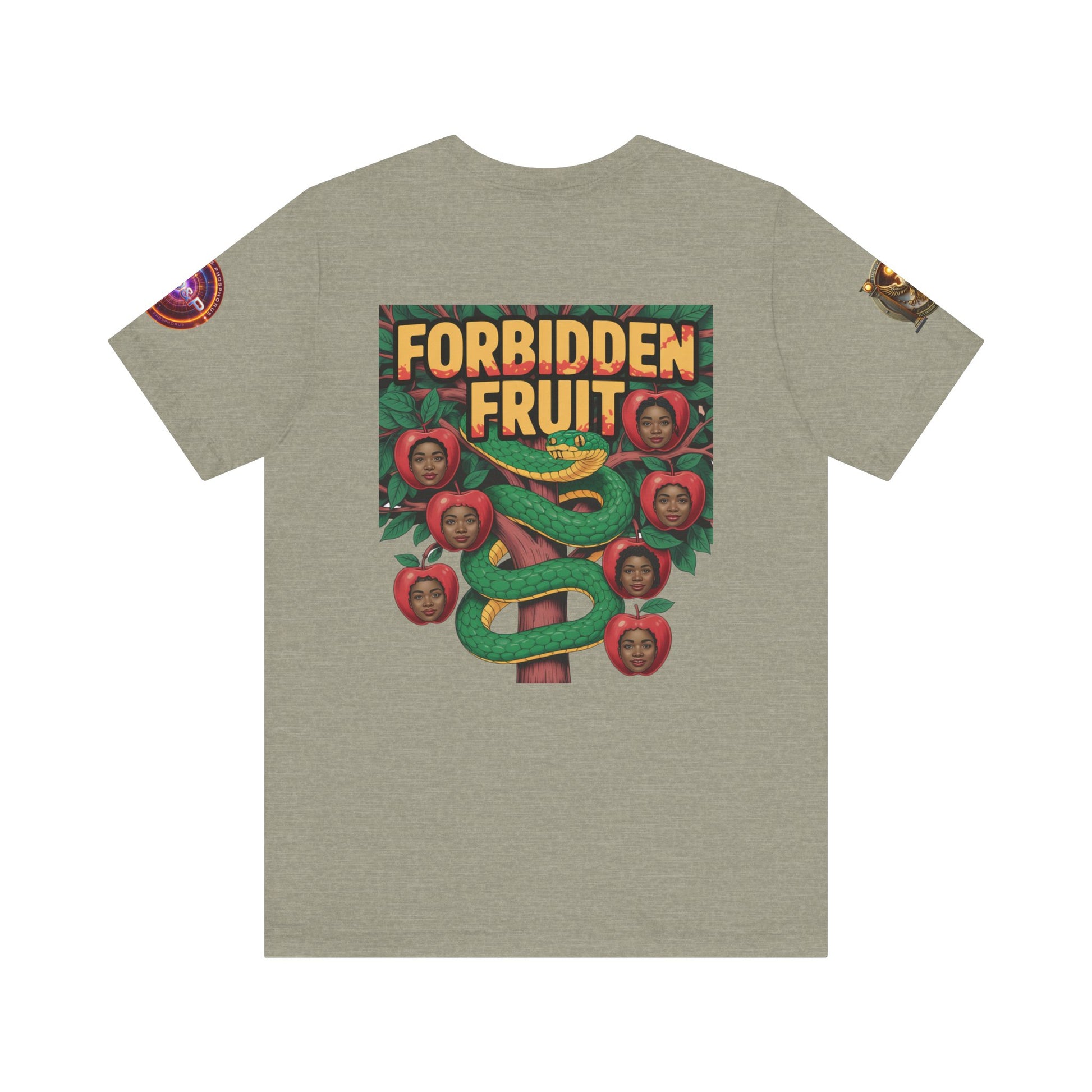 Short Sleeve Tee - Tree of Knowledge Forbidden Fruit Design
