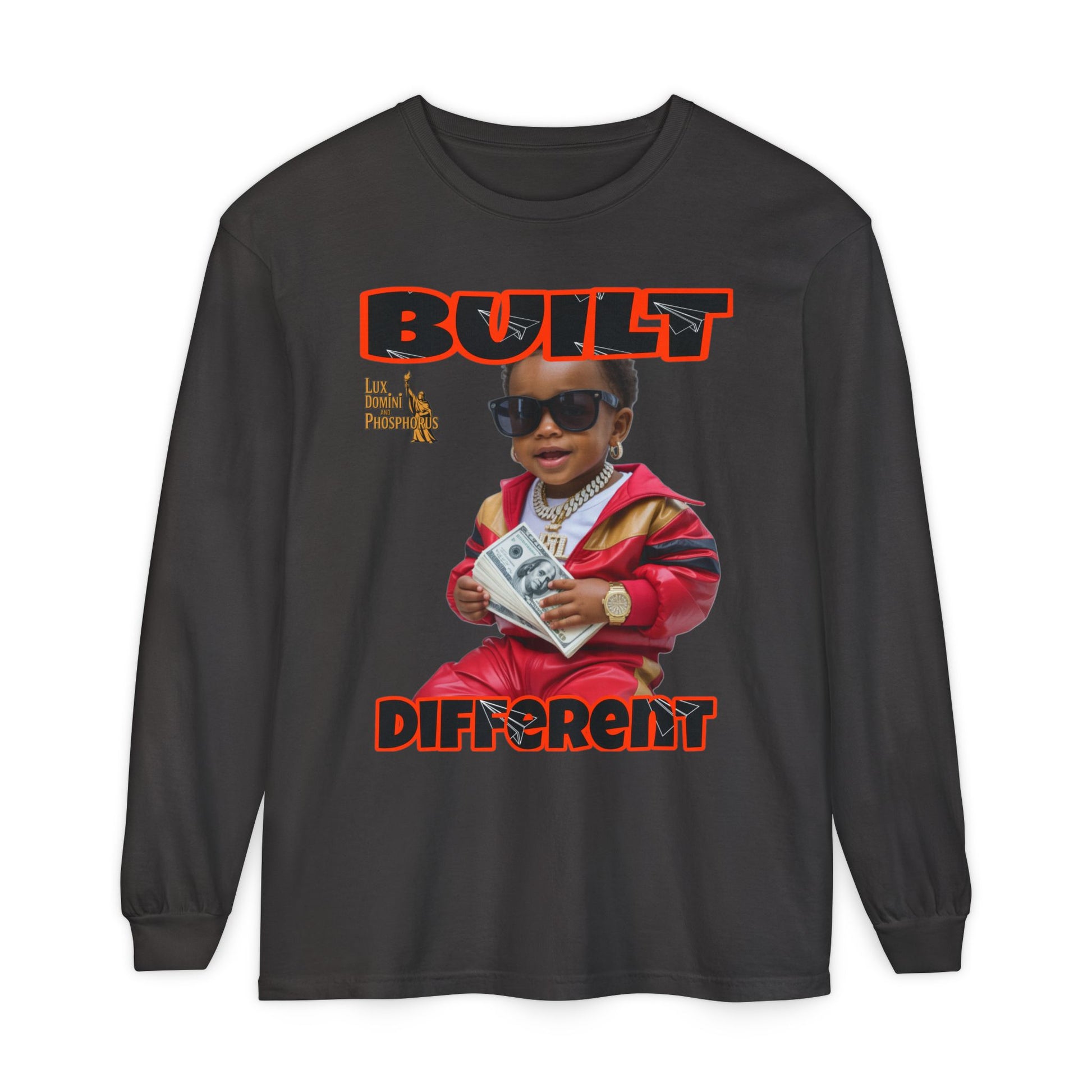 Long Sleeve T-Shirt - Built Different LD&P Apparel Design