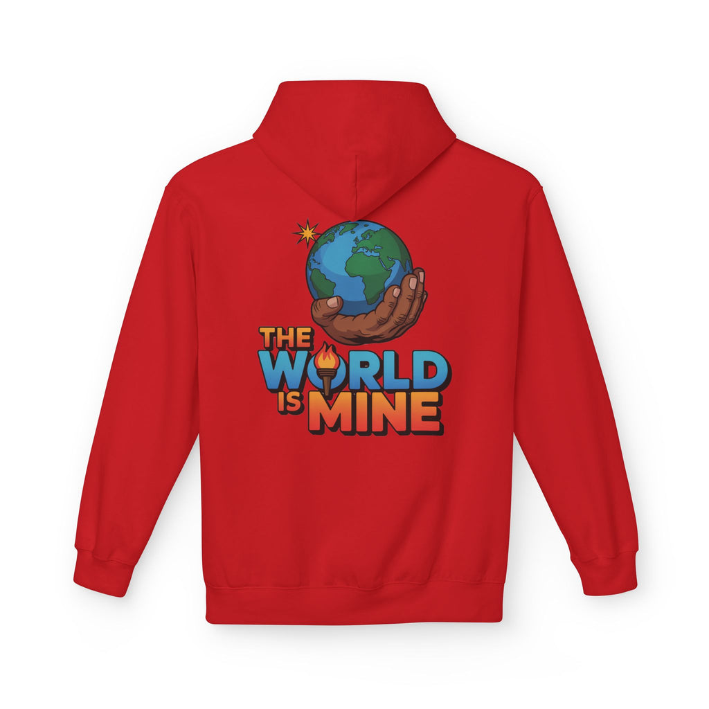Hoodie Lux Domini and Phosphorus Design The World is Mine