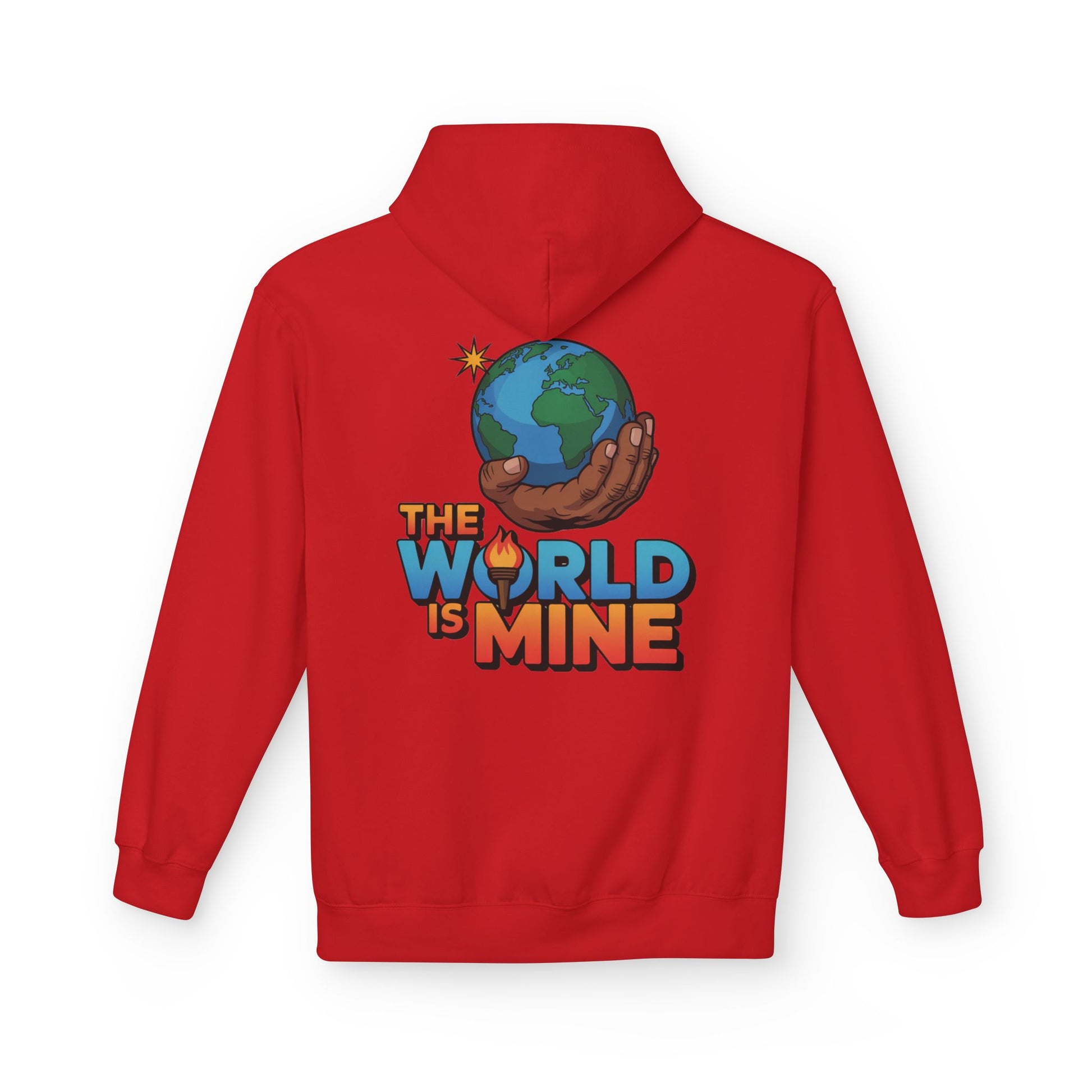 Hoodie Lux Domini and Phosphorus Design The World is Mine