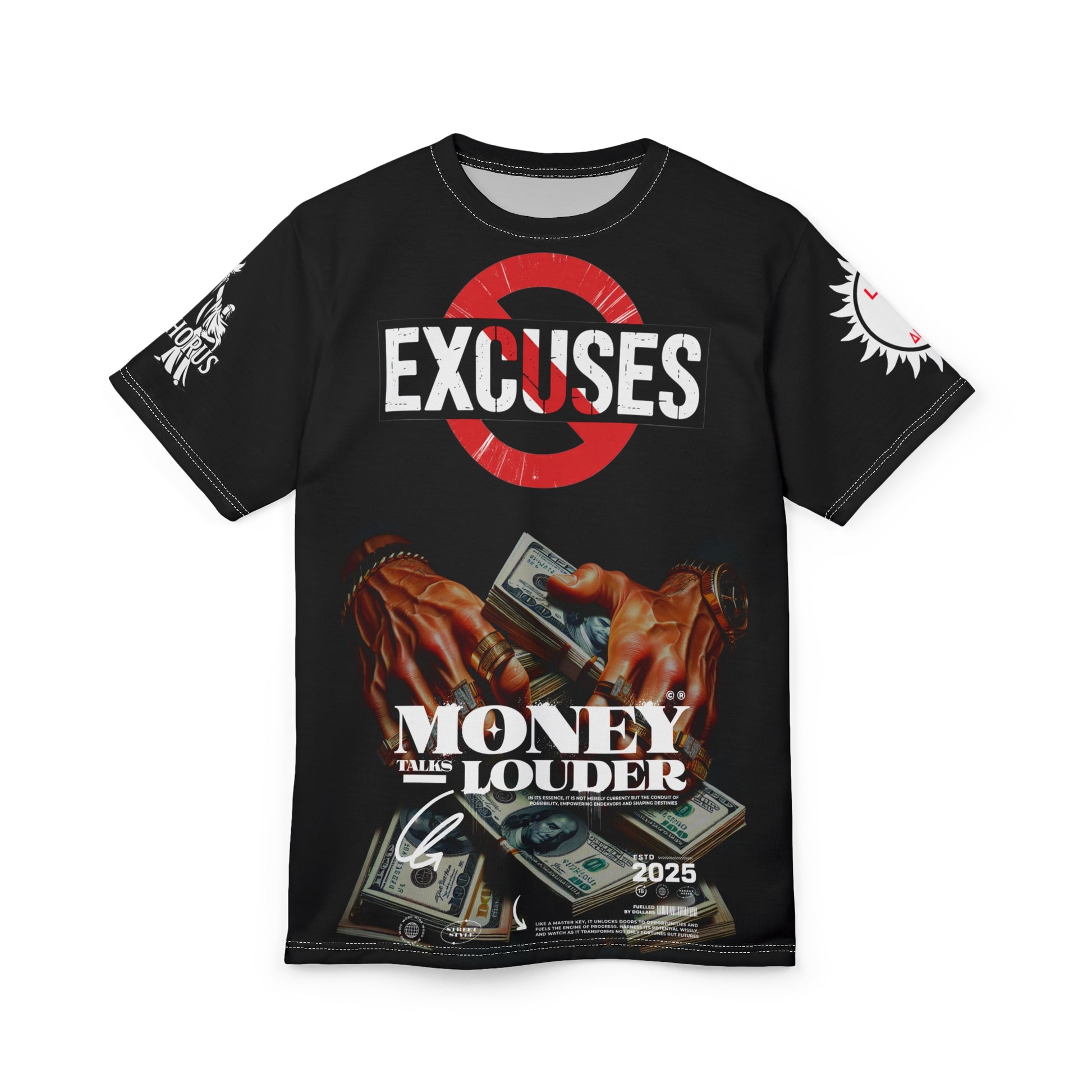 Money Over Excuses Tee LD&P APPAREL
