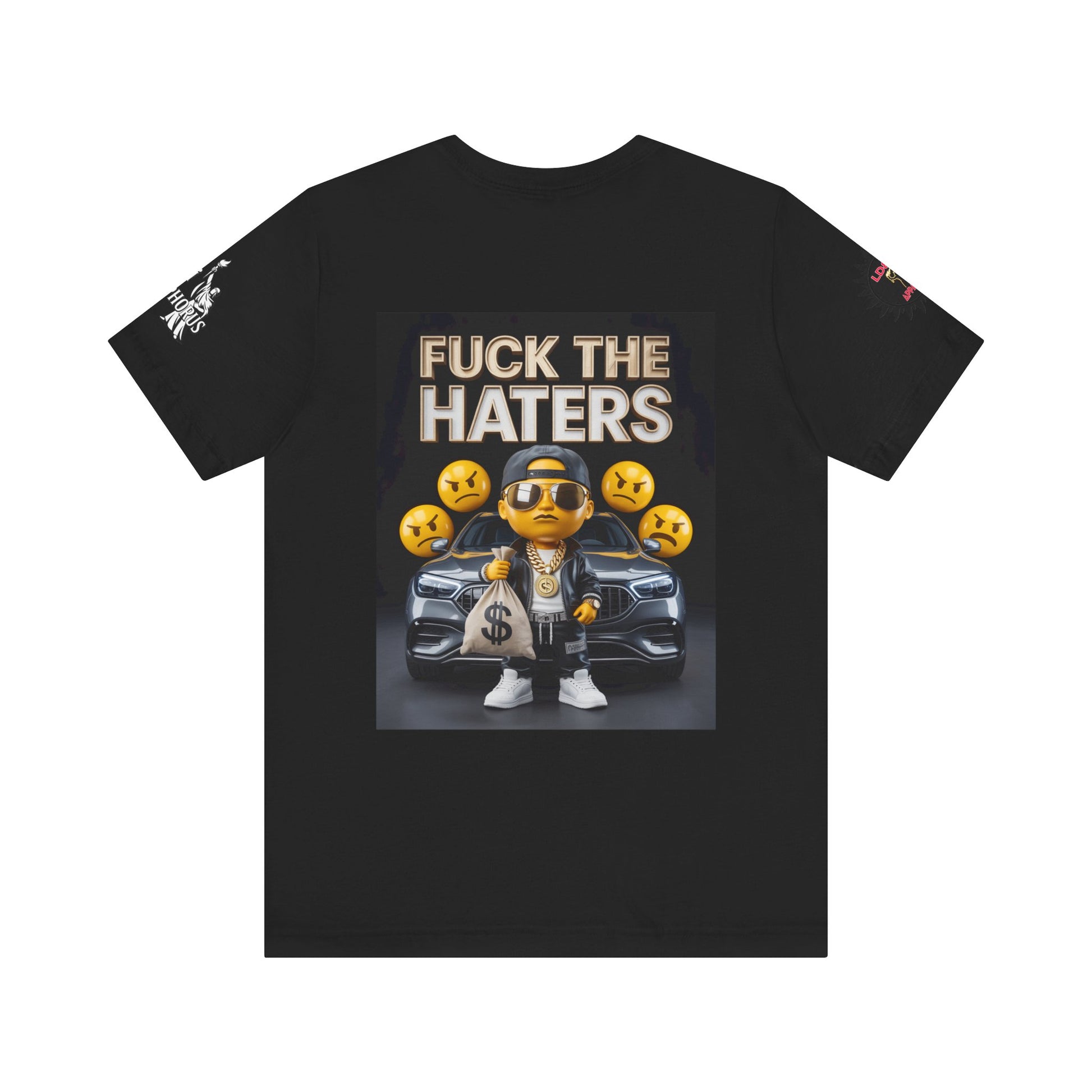 Fuck the Haters Unisex Tee - Bold Graphic Motivational Shirt