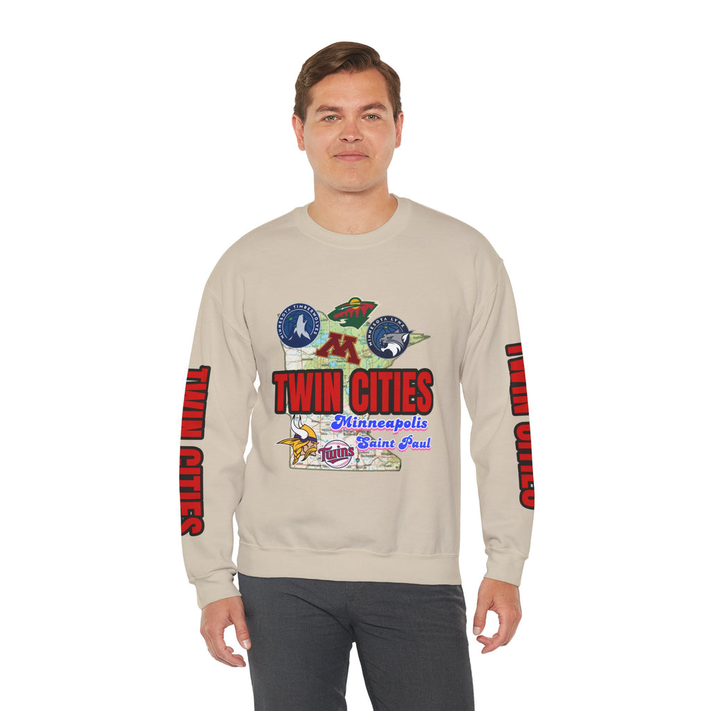 Crewneck Sweatshirt TWIN CITIES Urban Design