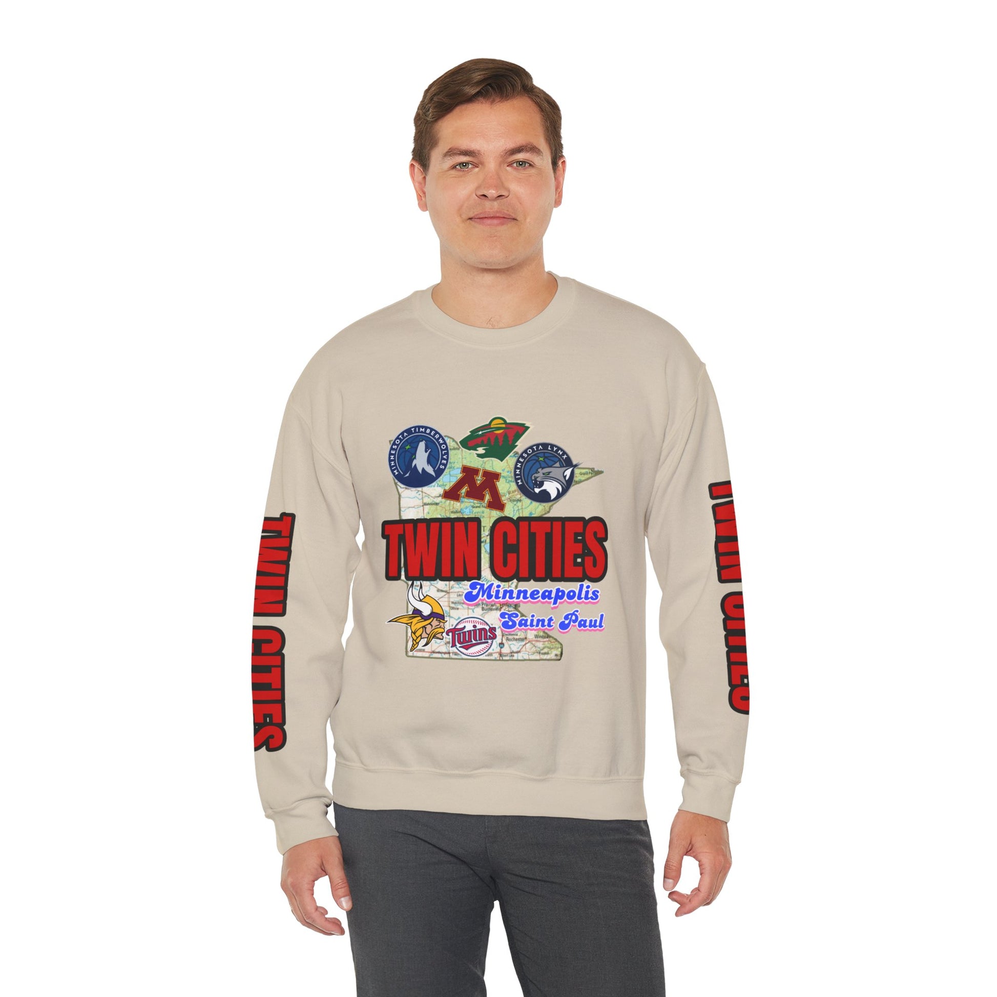 Crewneck Sweatshirt TWIN CITIES Urban Design