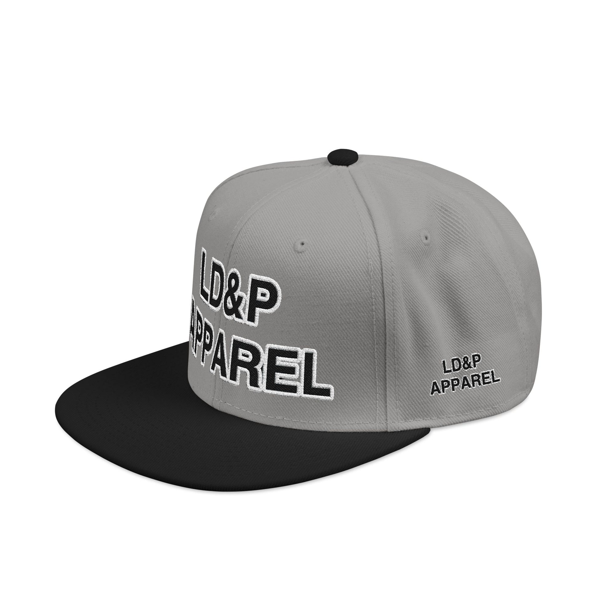 Embroidered Snapback Cap - LD&P Apparel Design