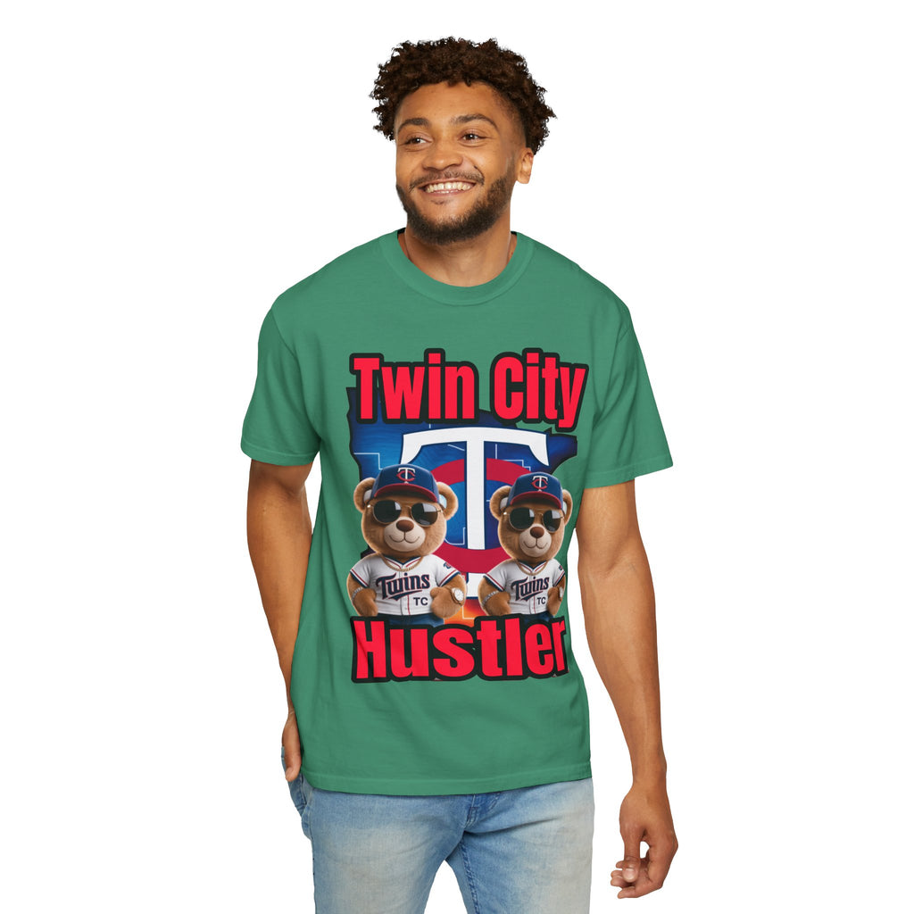 Hustler Garment-Dyed T-shirt - Twin City LD&P Apparel Design