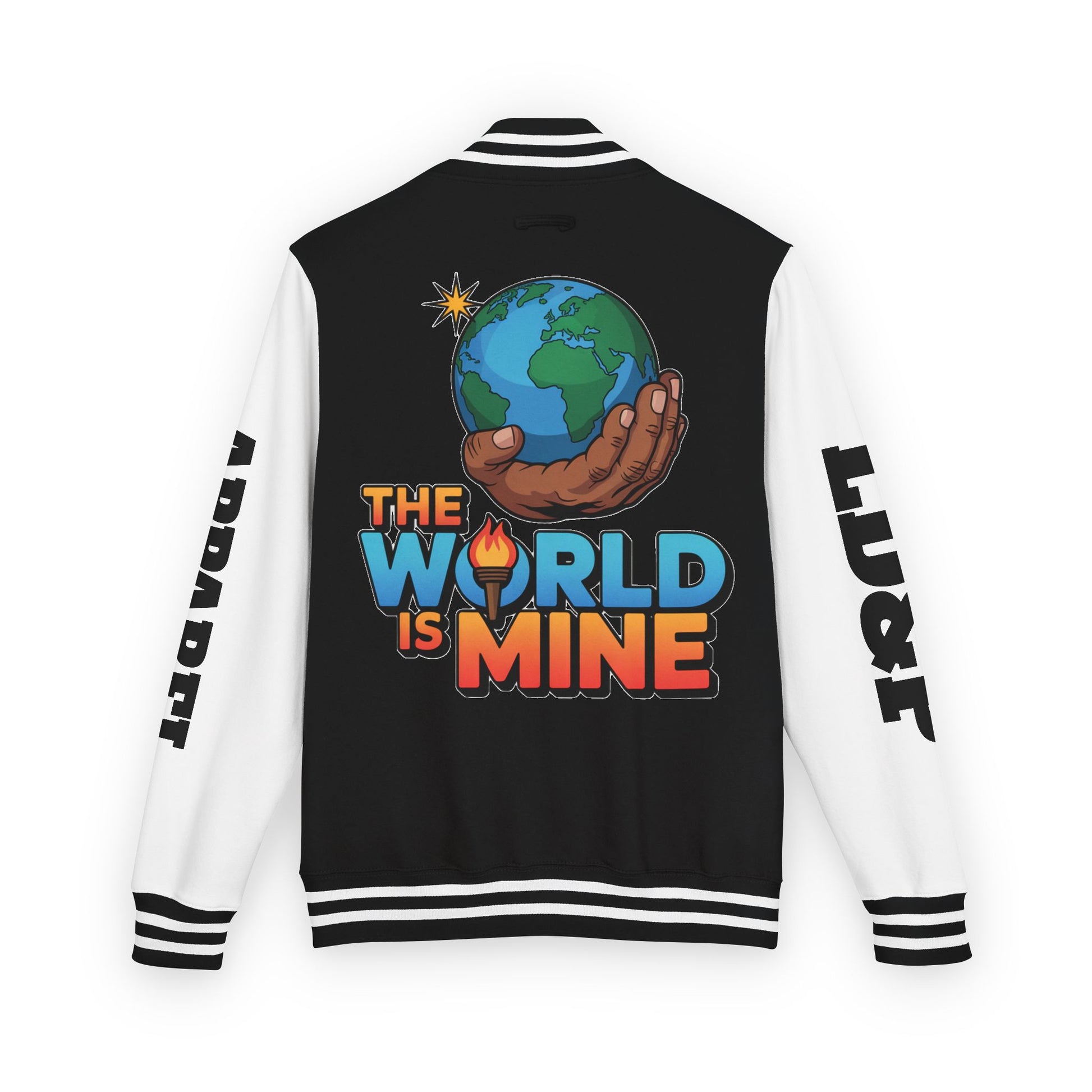 Letterman Jacket - The World is Mine LD&P APPAREL Design
