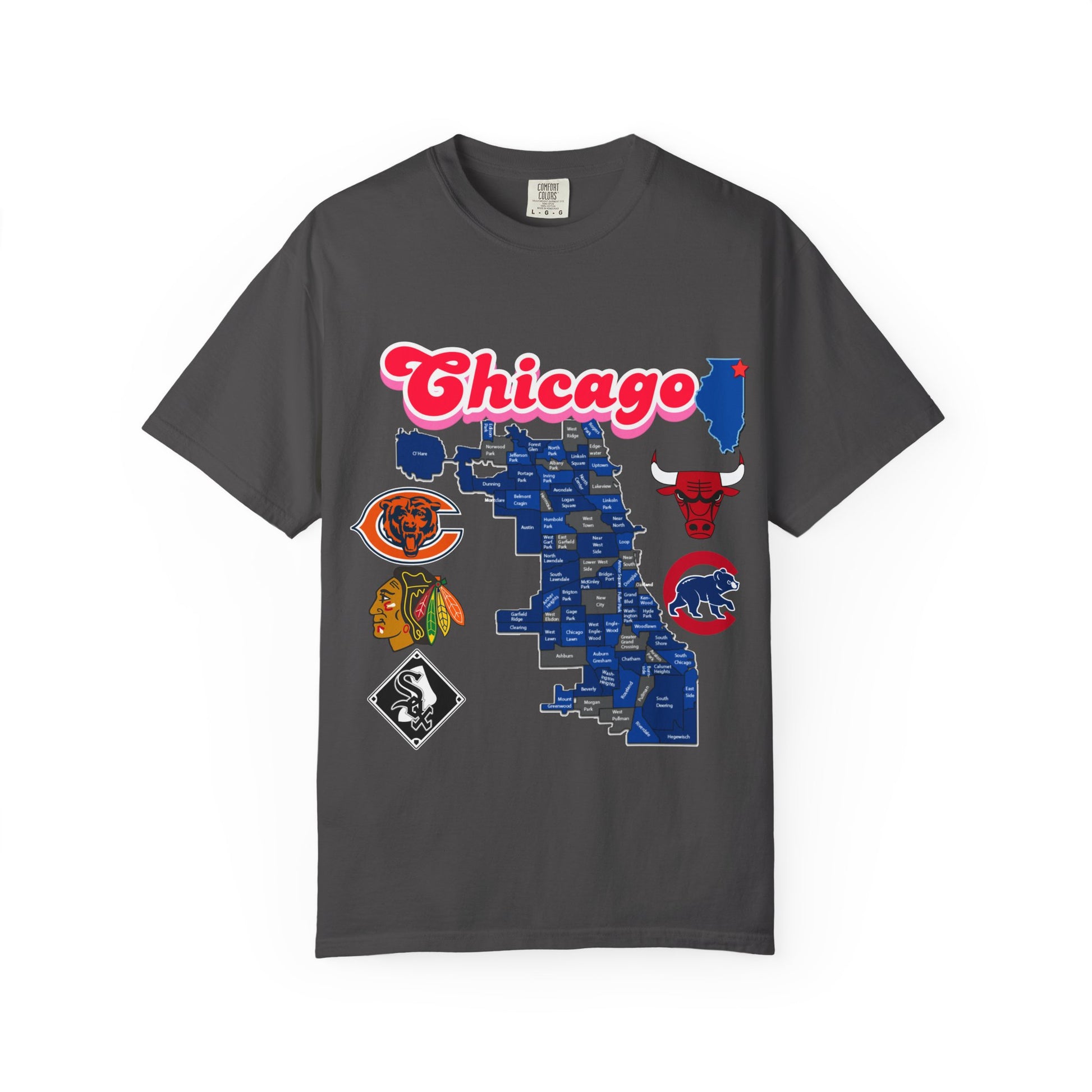 Chicago Unisex T-shirt - Vintage Chicago Design