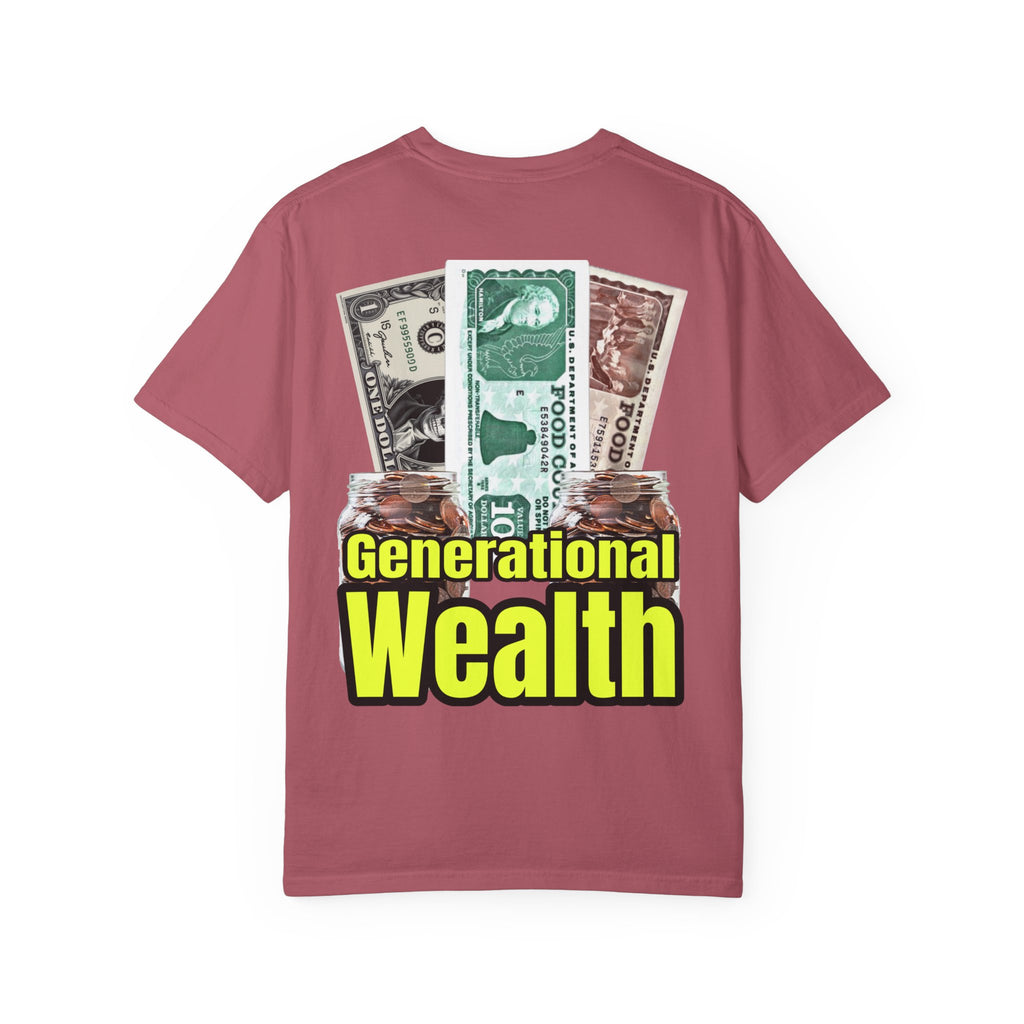Garment-Dyed T-shirt Generational Wealth Tee