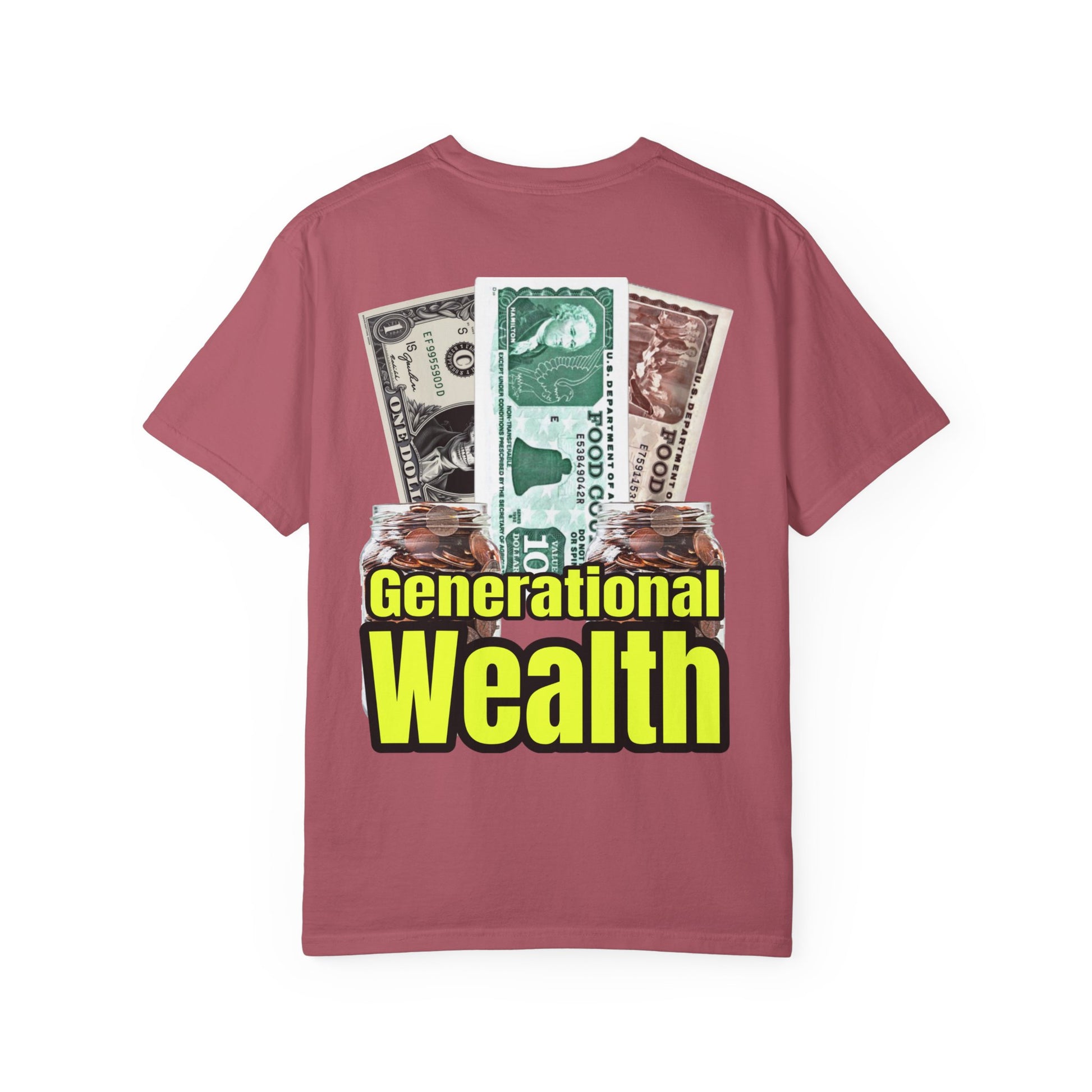 Garment-Dyed T-shirt Generational Wealth Tee