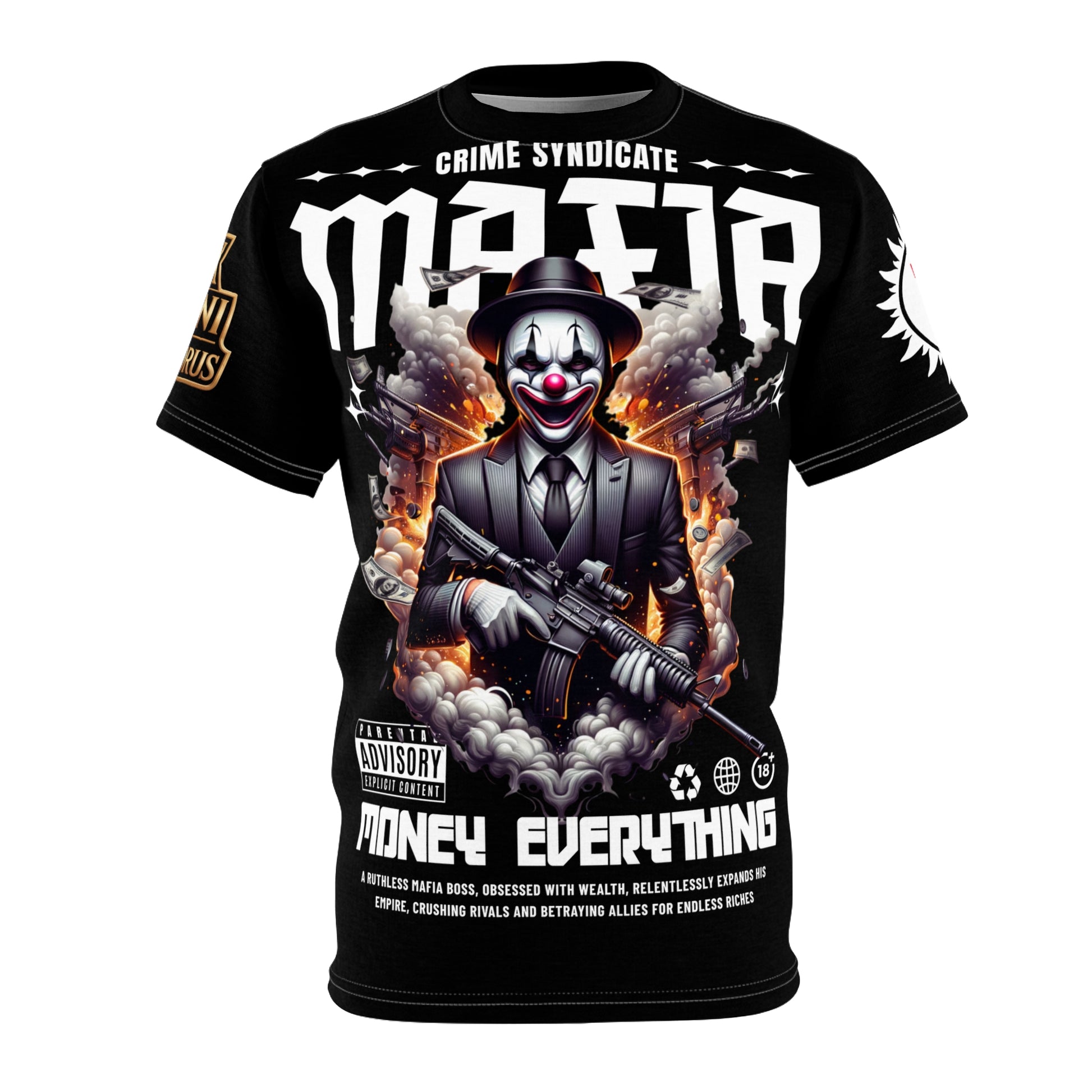 Mafia Crime Syndicate LD&P APPAREL Graphic Tee