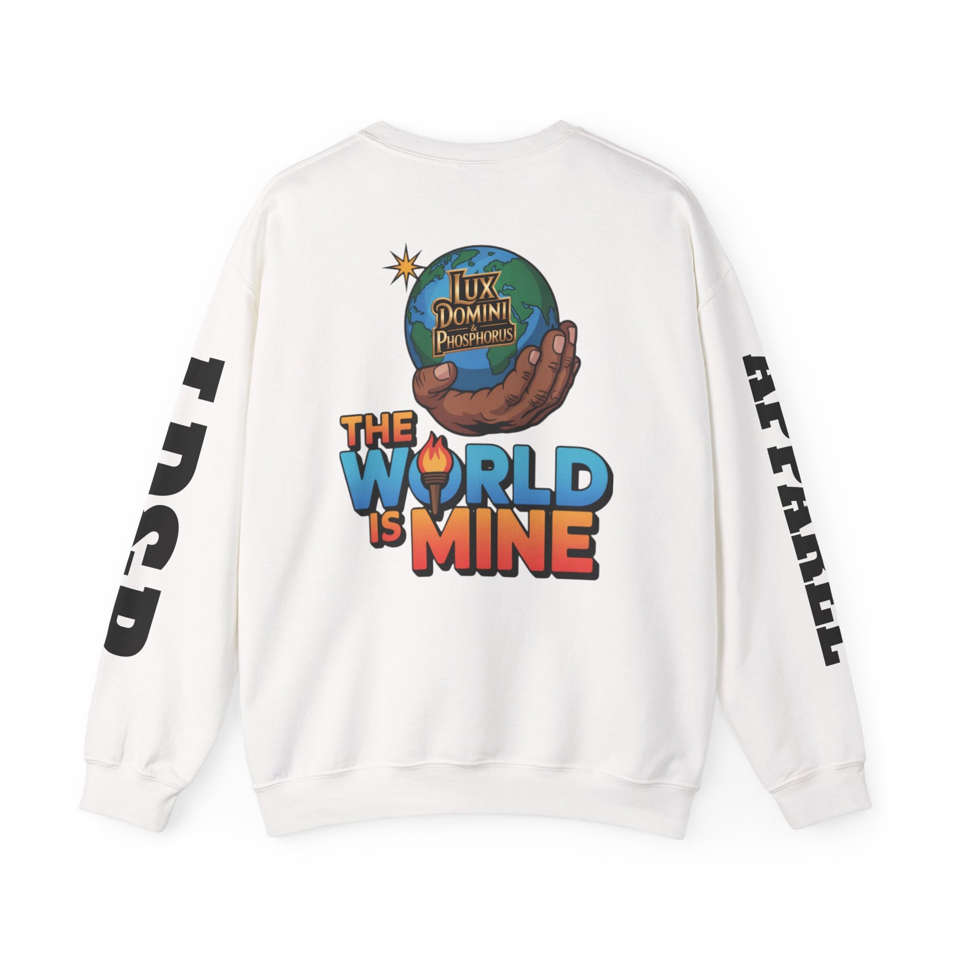 Graphic Sweatshirt - The World Is Mine LD&P APPAREL Design