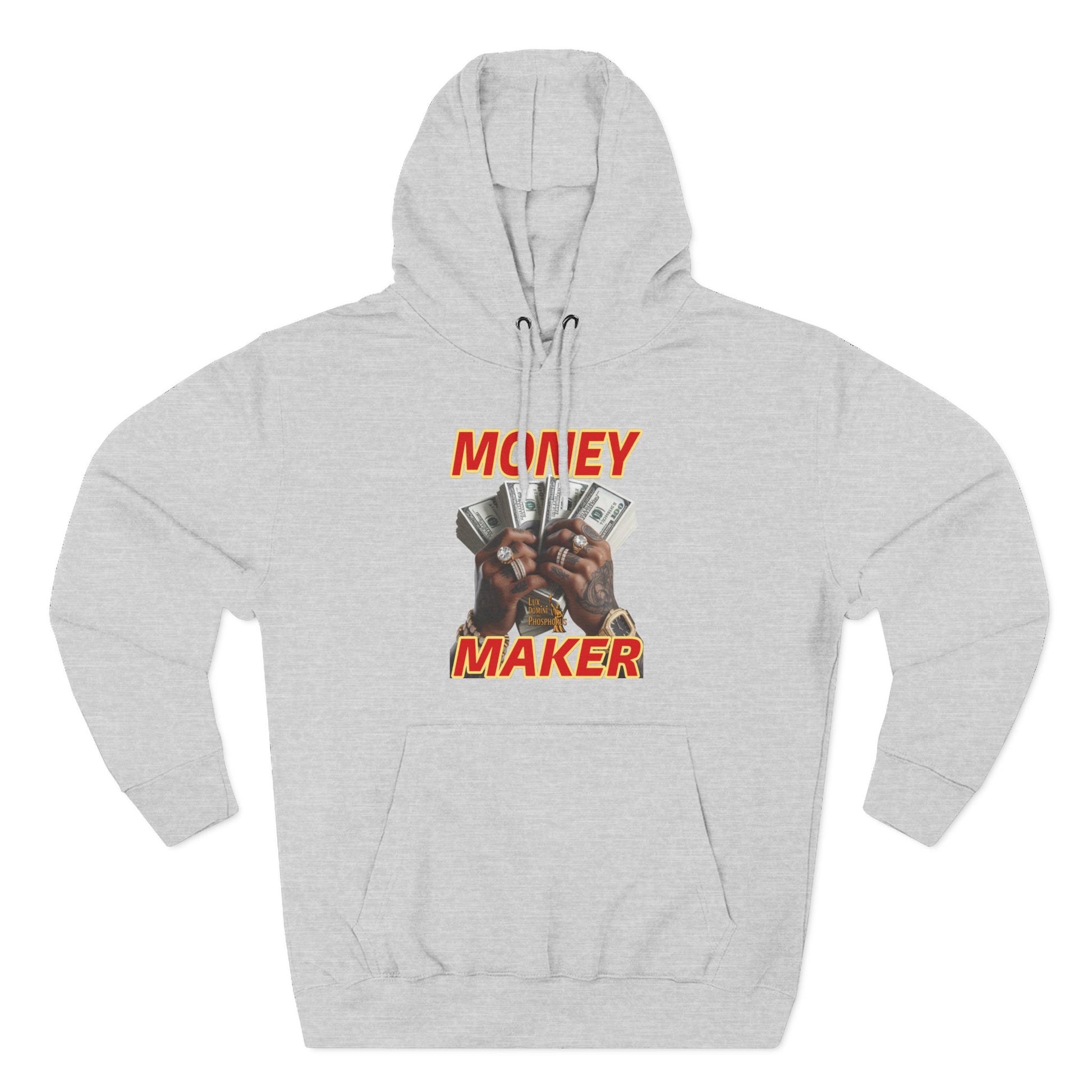 Fleece Hoodie - Money Maker Design