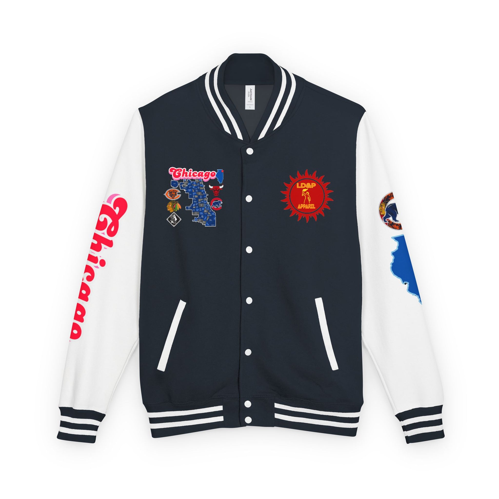 Letterman Jacket Chicago Design