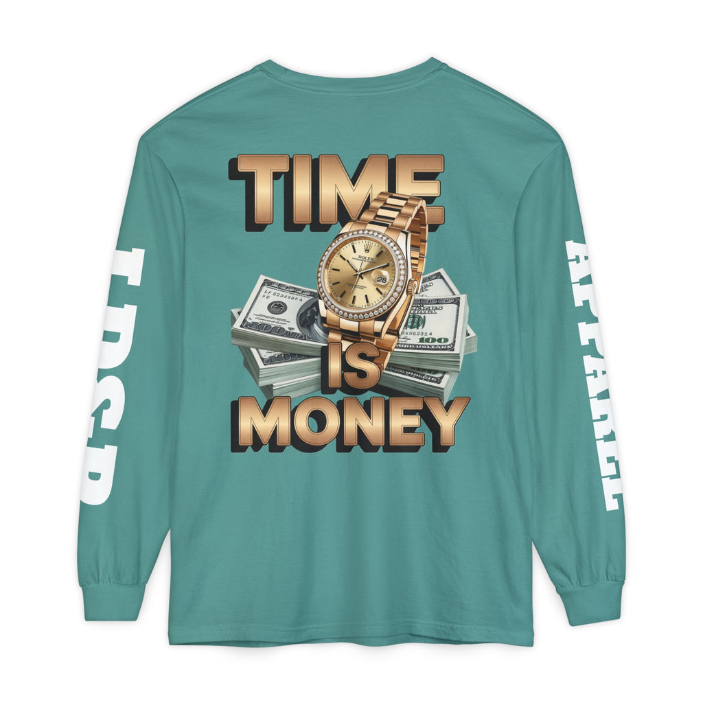 Long Sleeve T-Shirt Time is MONEY Design