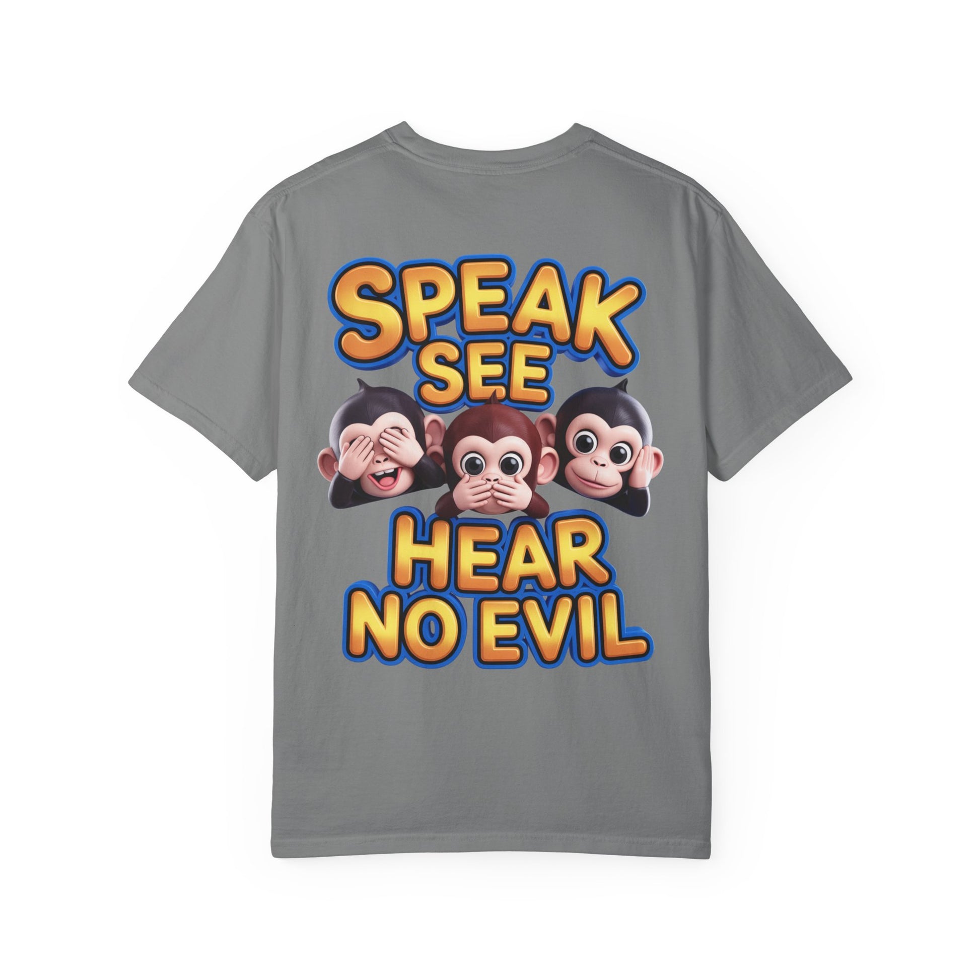 Graphic T-Shirt Speak See Hear No Evil