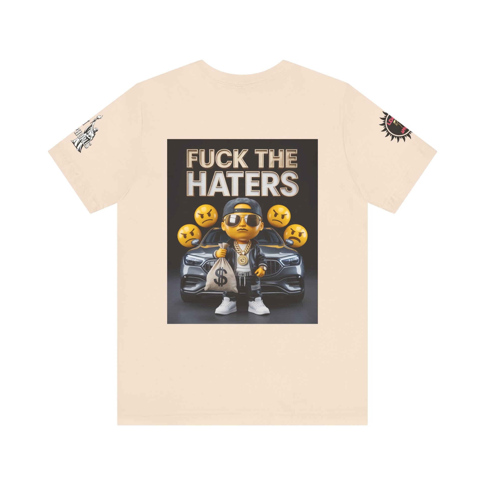 Fuck the Haters Unisex Tee - Bold Graphic Motivational Shirt