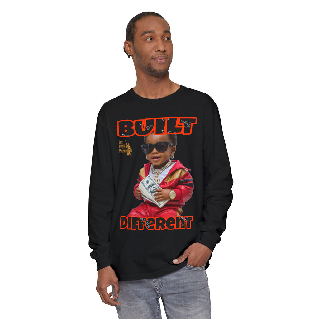 Long Sleeve T-Shirt - Built Different LD&P Apparel Design
