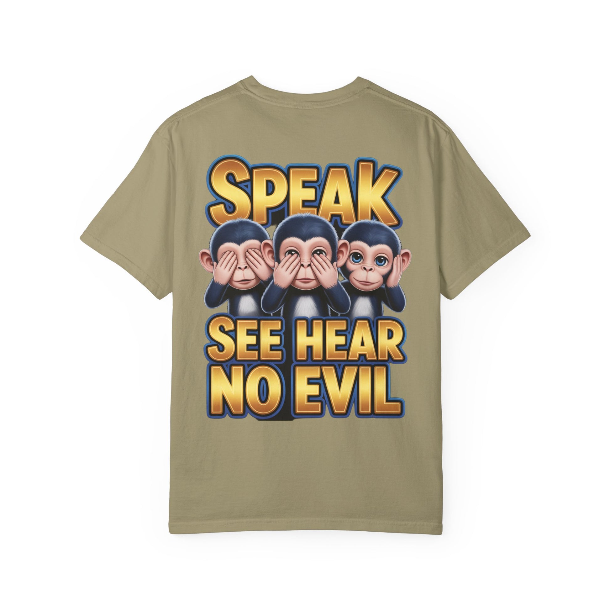 Graphic T-Shirt Speak See Hear No Evil design #2