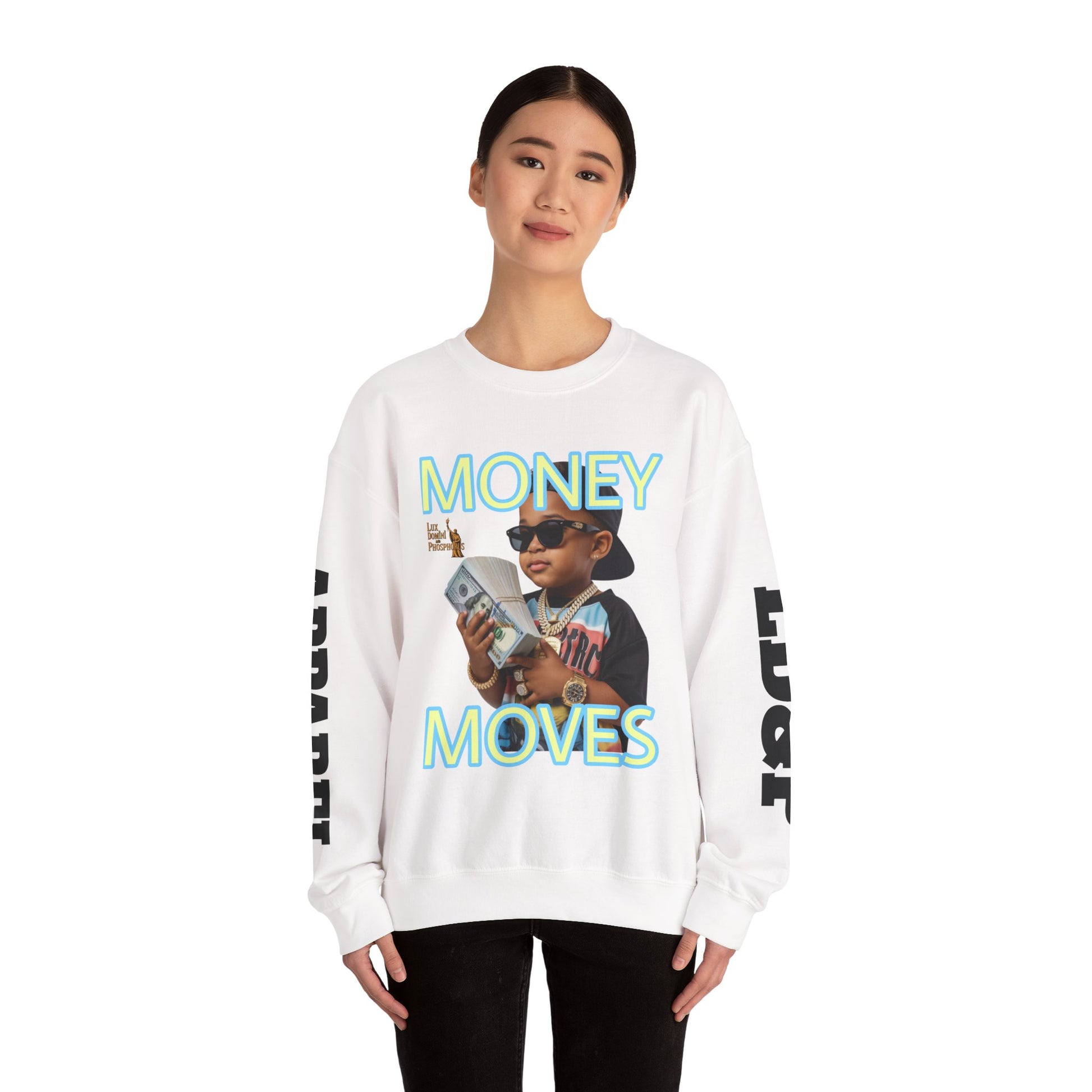 Money Moves Unisex Sweatshirt - LD&P APPAREL