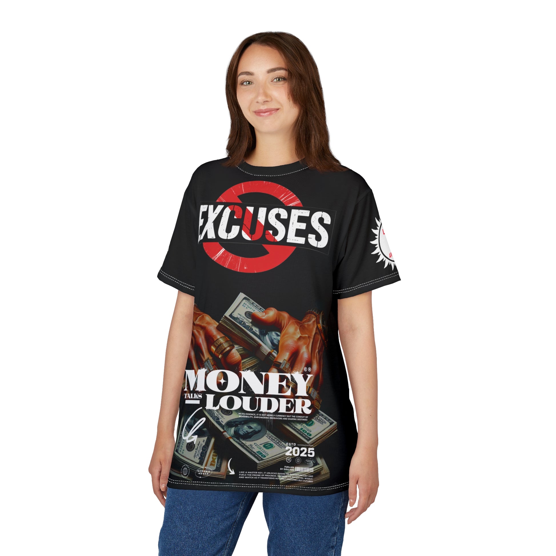 Money Over Excuses Tee LD&P APPAREL