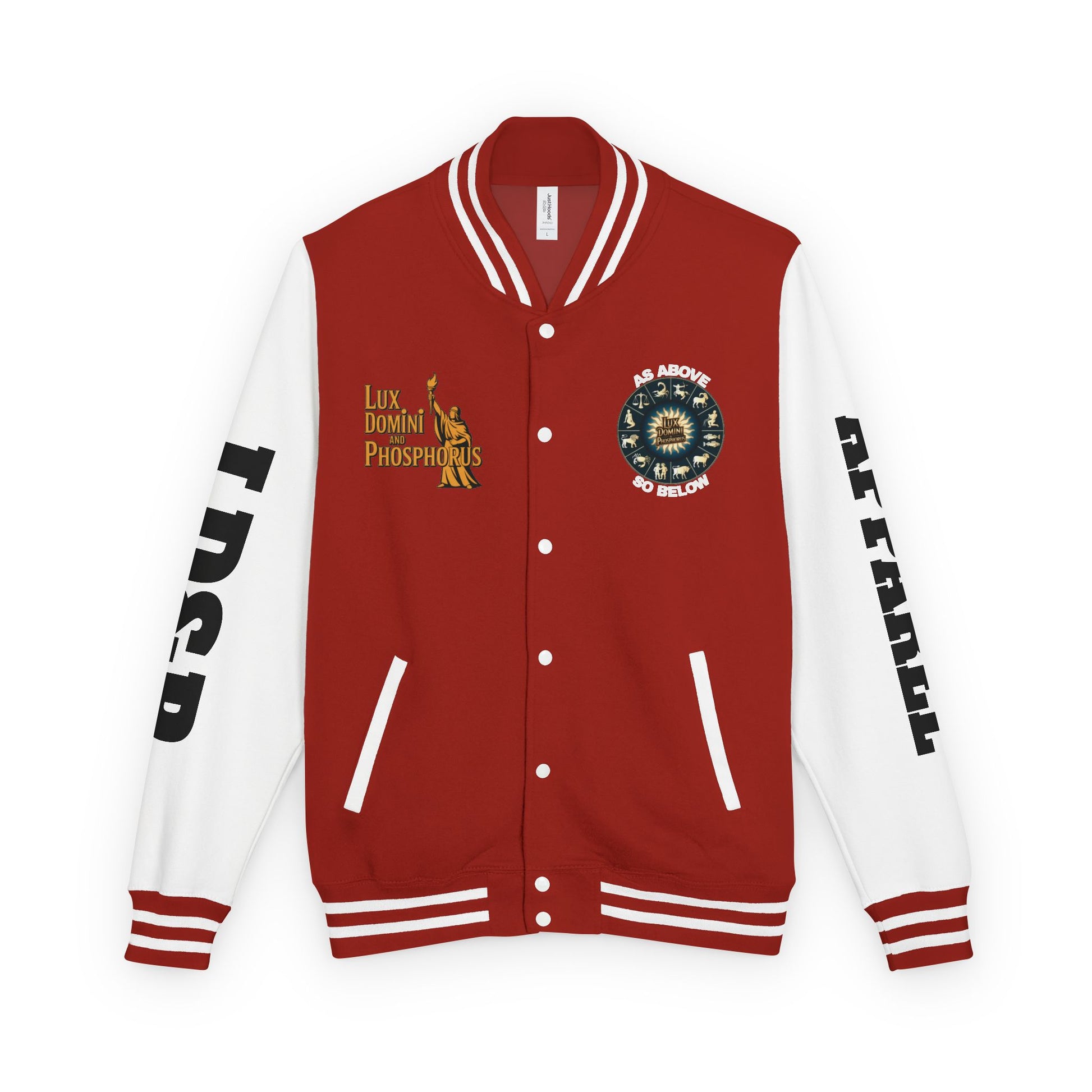 Letterman Jacket - As above so below LD&P APPAREL Design