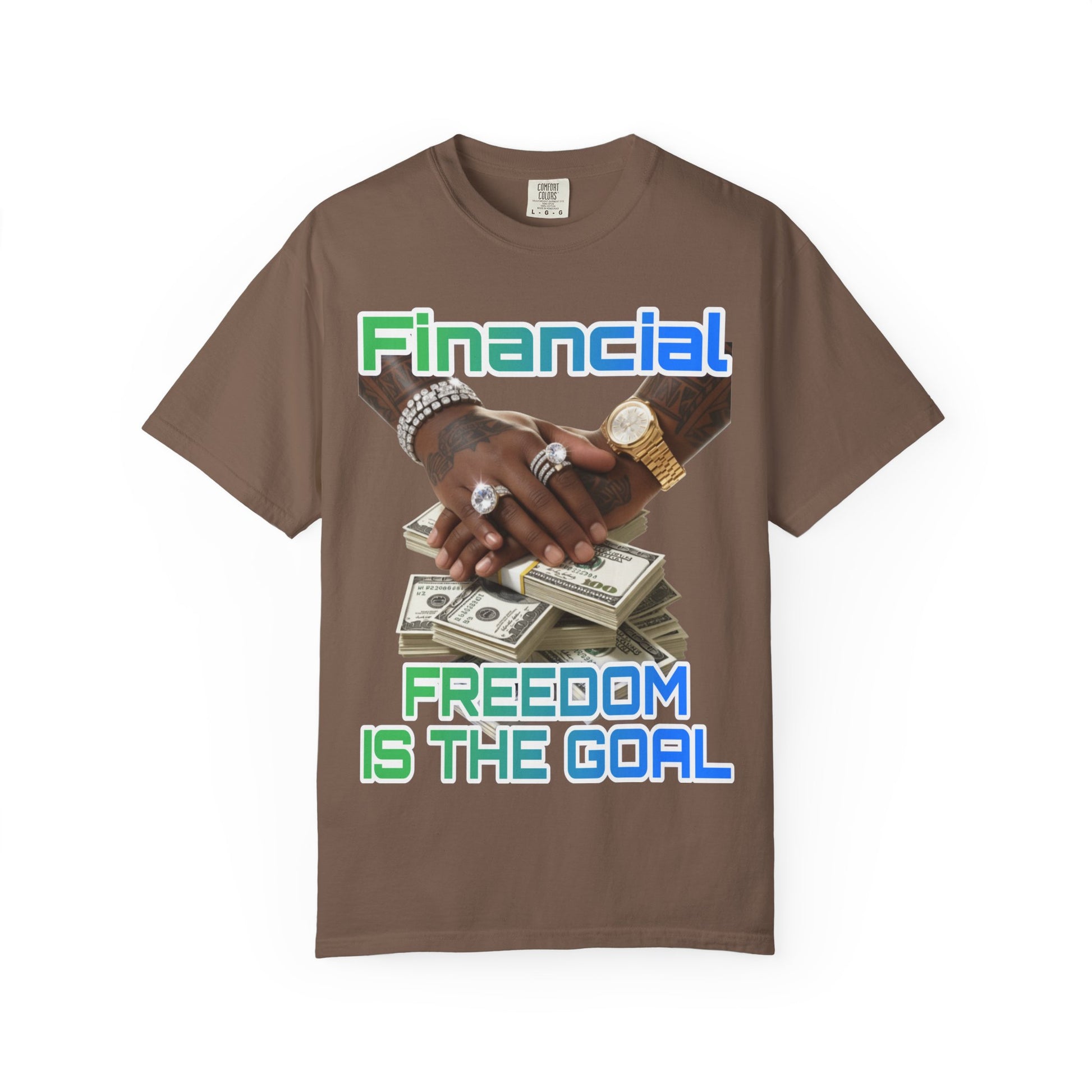 Financial Freedom Unisex T-shirt - 'Financial Freedom is The Goal' Design