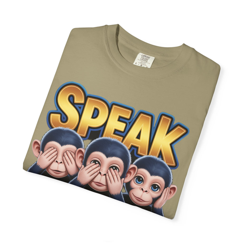 Graphic T-Shirt Speak See Hear No Evil design #2