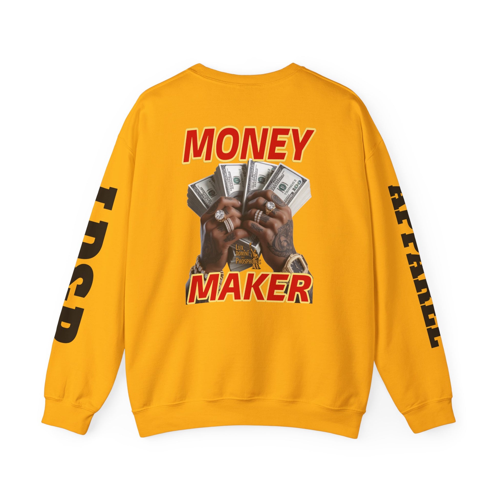 Money Maker Unisex Sweatshirt - LD&P APPAREL Design