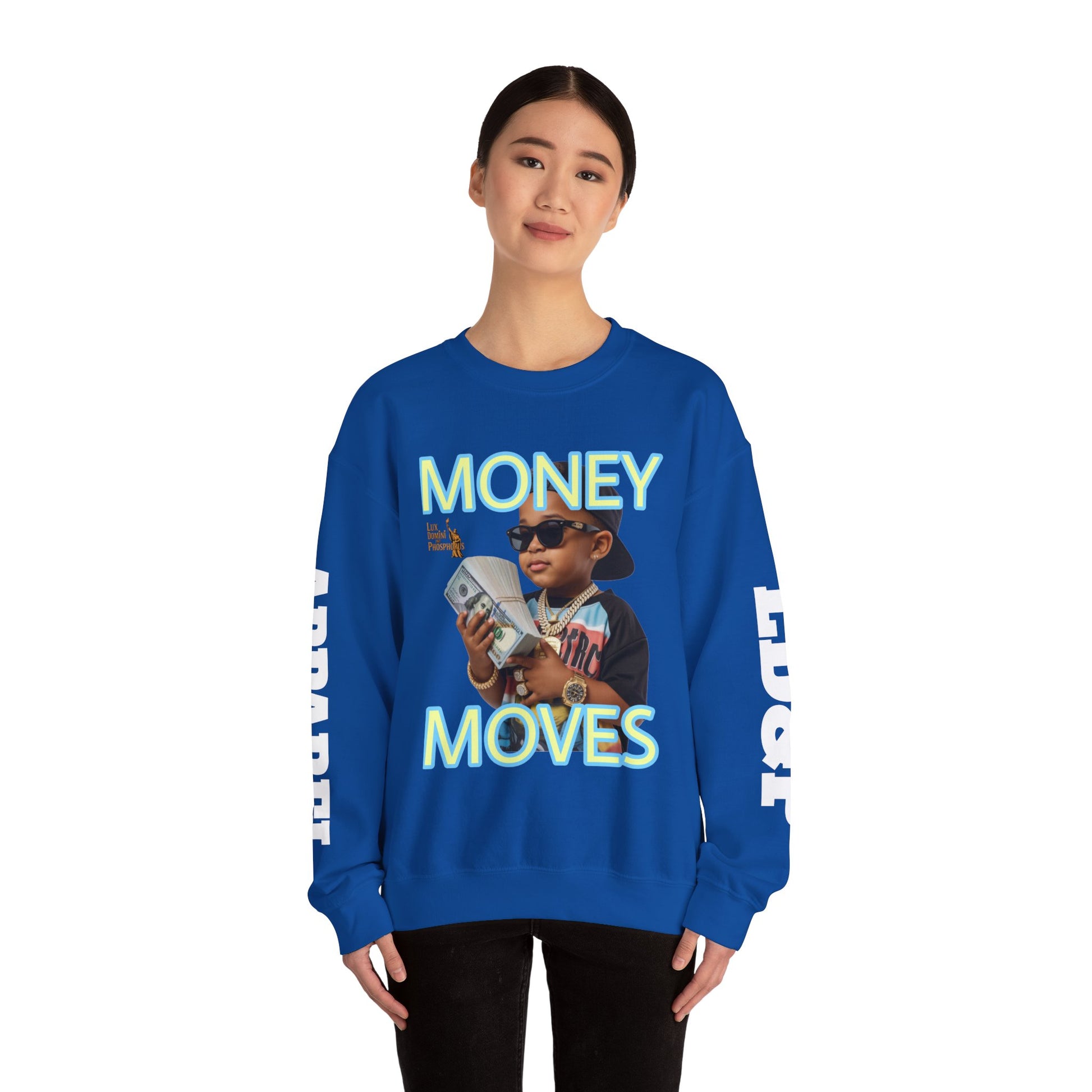 Money Moves Unisex Sweatshirt - LD&P APPAREL