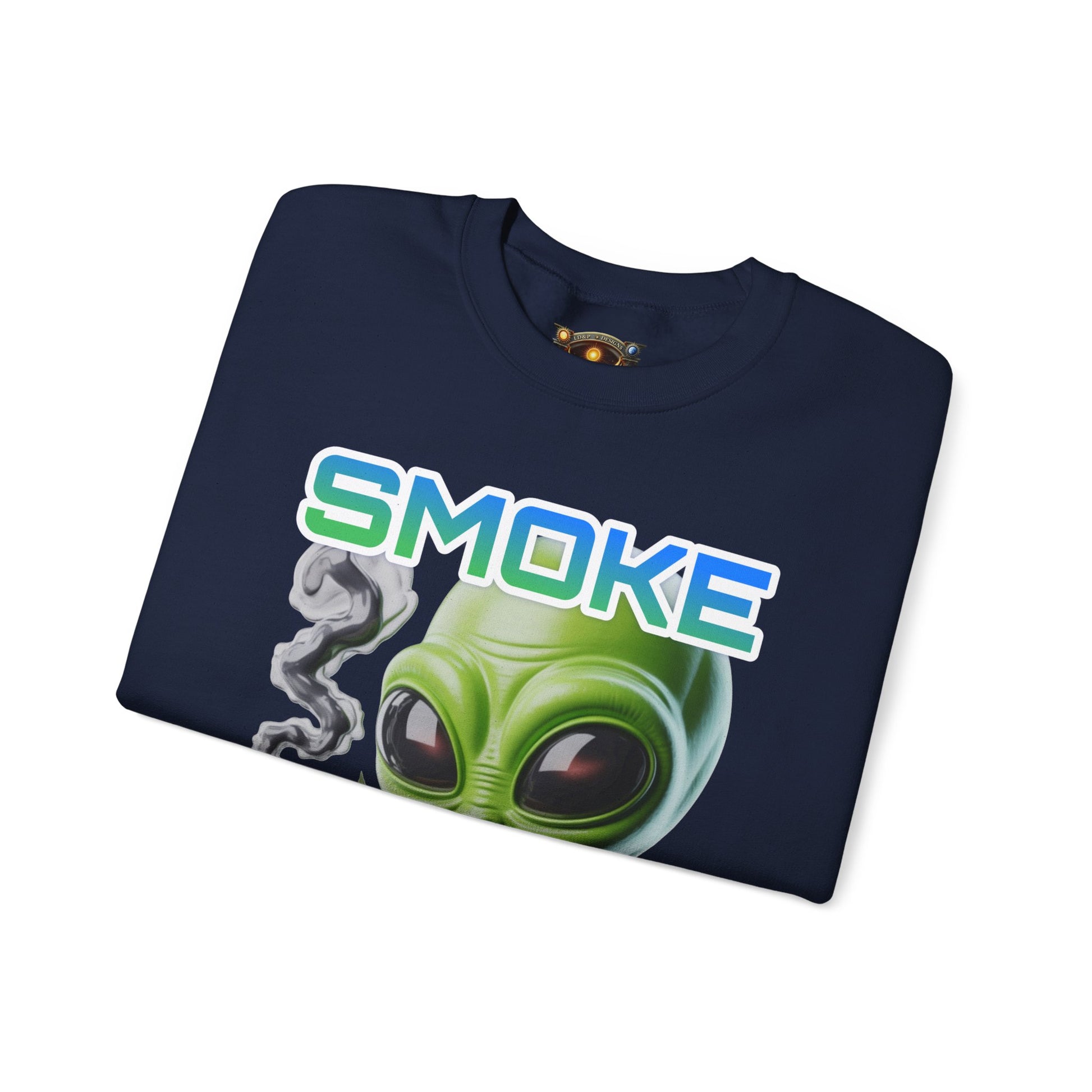 Crewneck Sweatshirt - Smoke That LD&P APPAREL Design