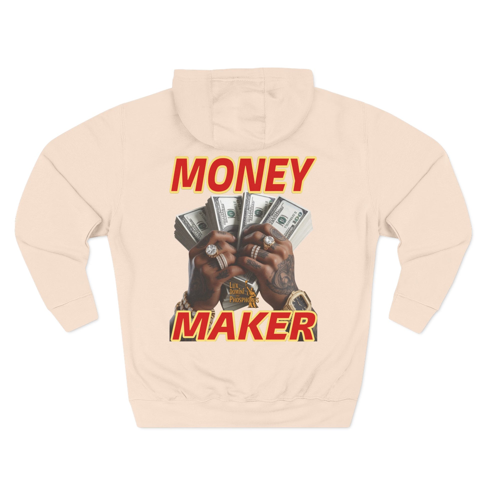 Fleece Hoodie - Money Maker Design