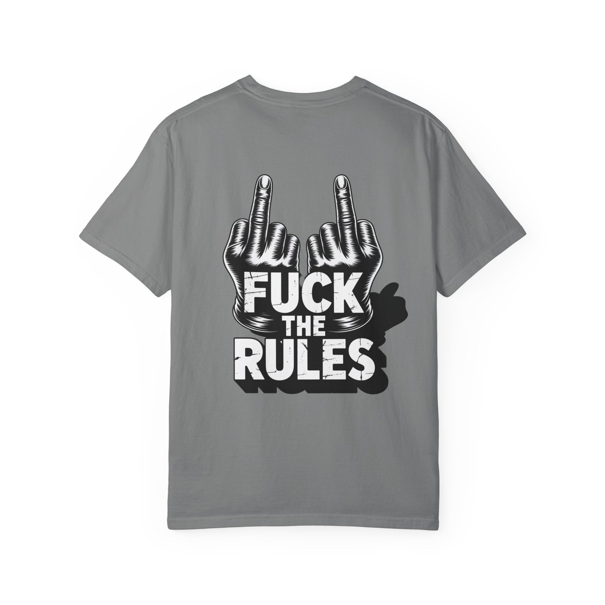 Trust Nothing Unisex T-shirt - Skip The Rules Typography Tee