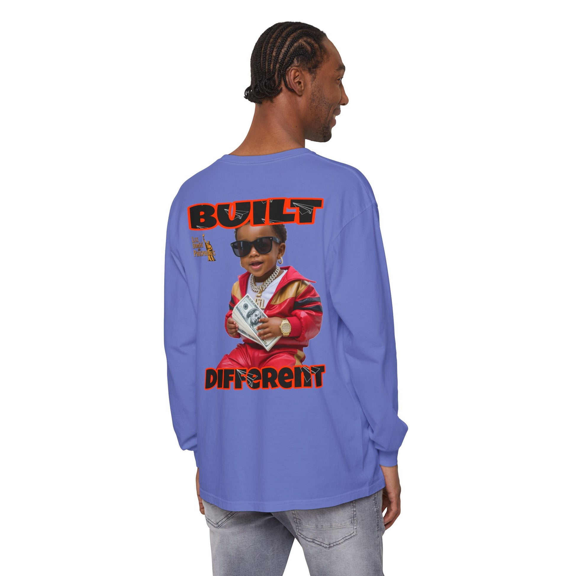 Long Sleeve T-Shirt - Built Different LD&P Apparel Design