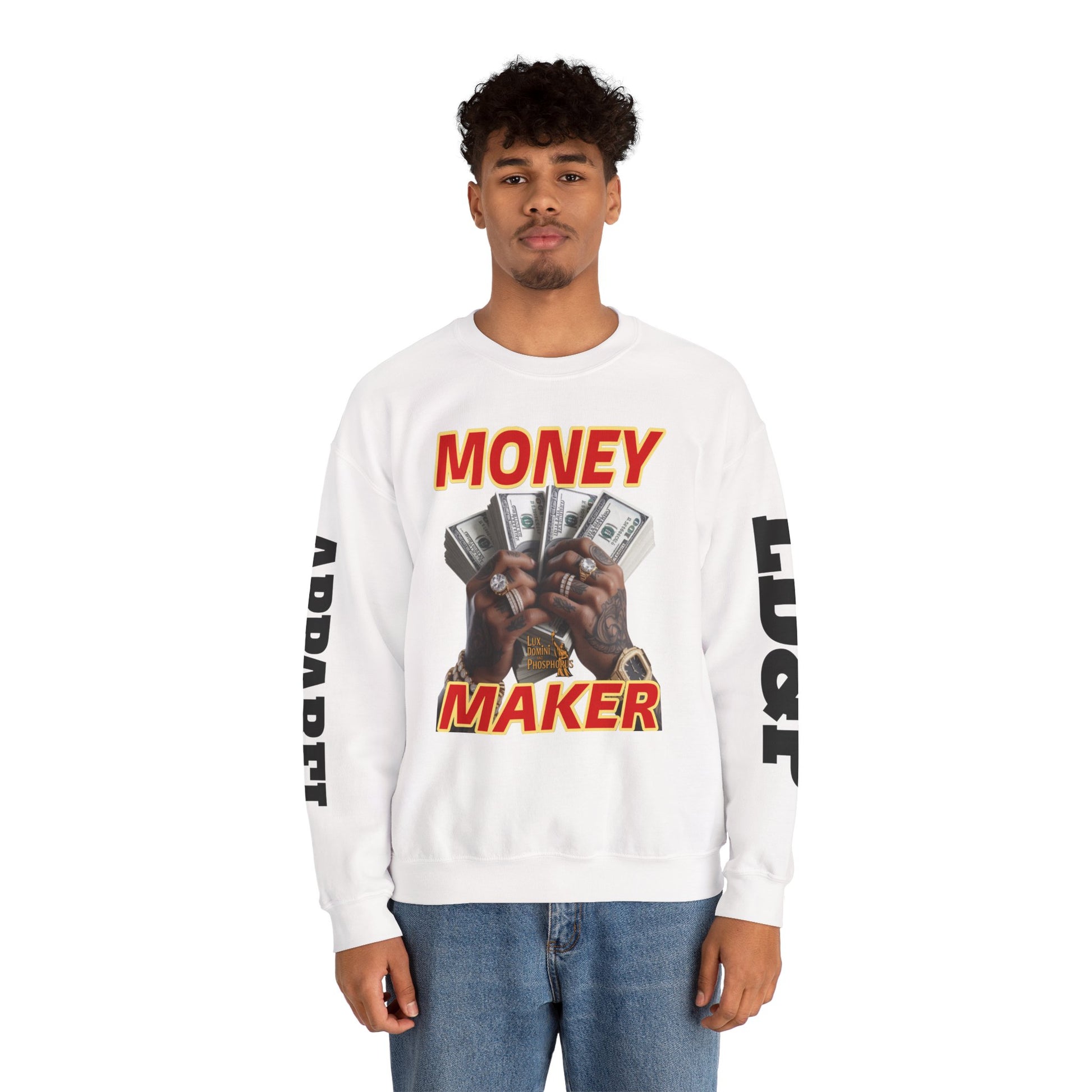 Money Maker Unisex Sweatshirt - LD&P APPAREL Design