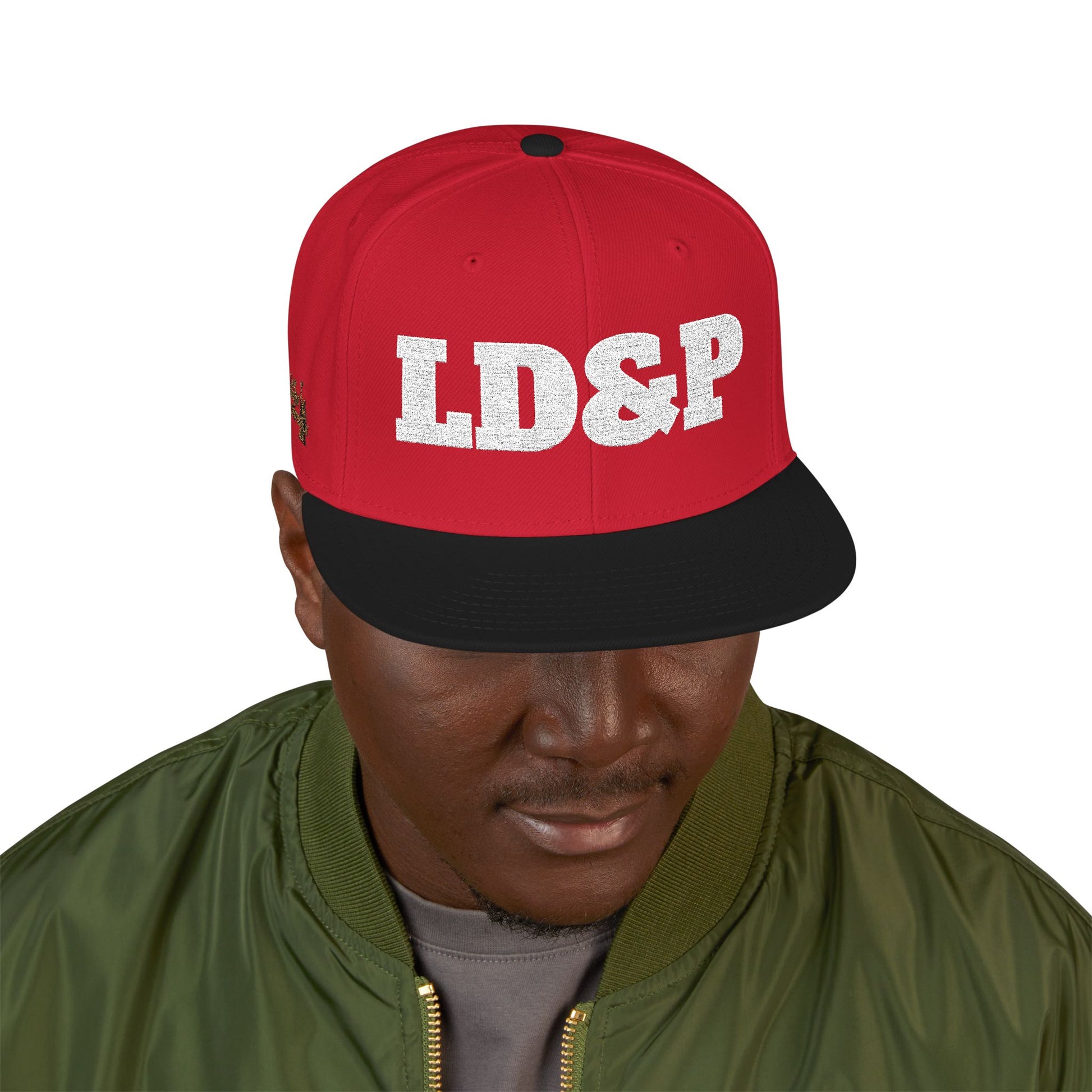 Embroidered Snapback Cap - LD&P Apparel Design 2