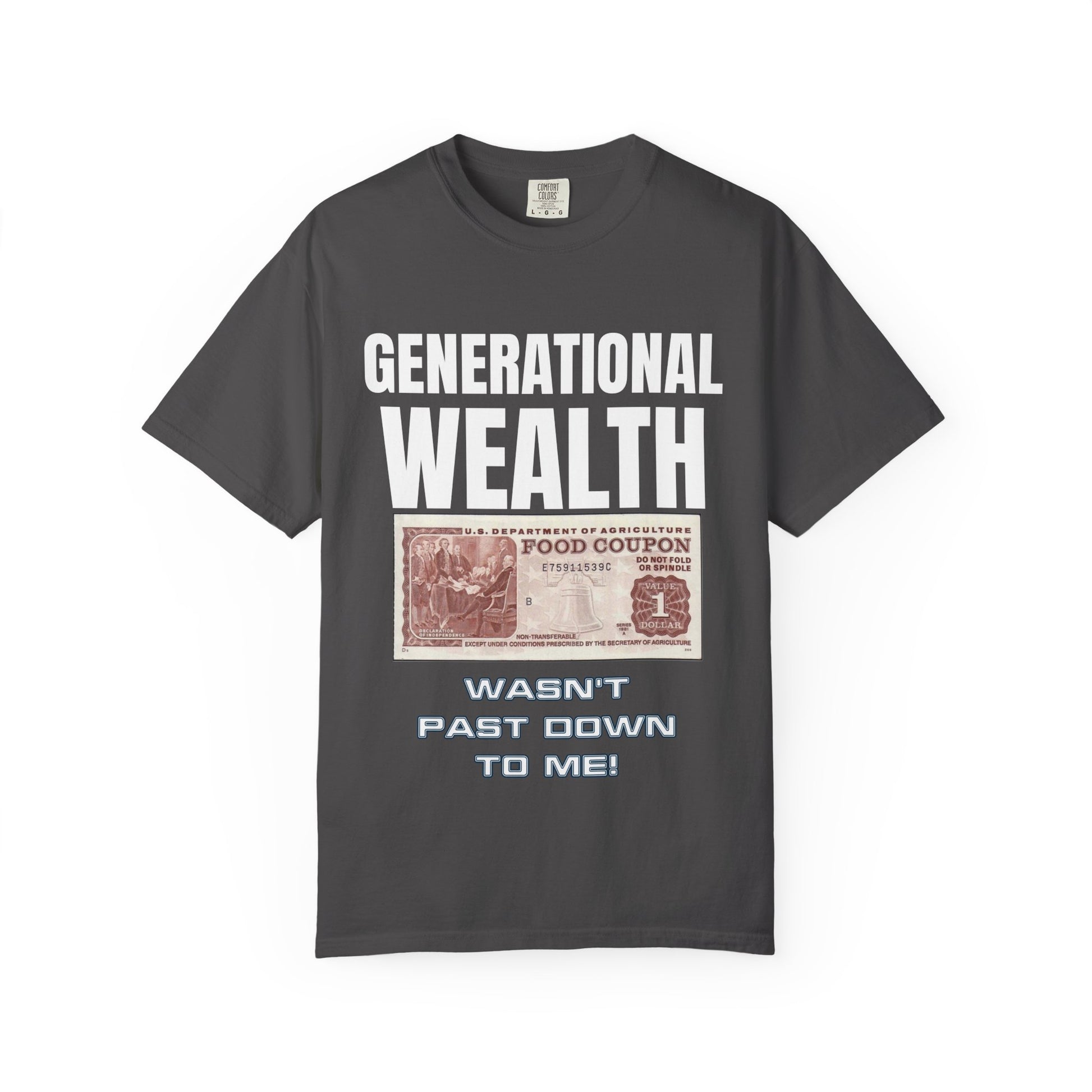 Garment-Dyed T-shirt Generational Wealth Tee