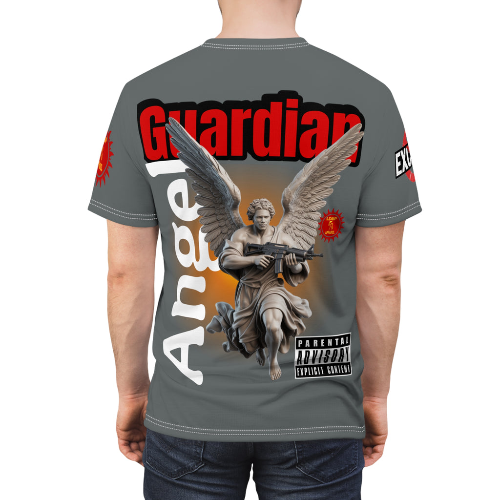 Guardian Angel Graphic Tee LD&P APPAREL Grey