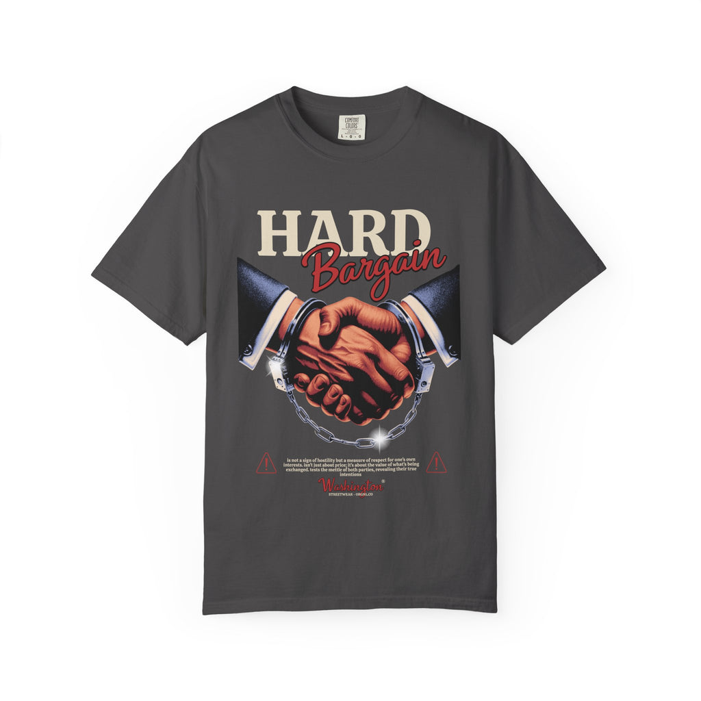 Garment-Dyed T-shirt Hard Bargain Graphic Tee