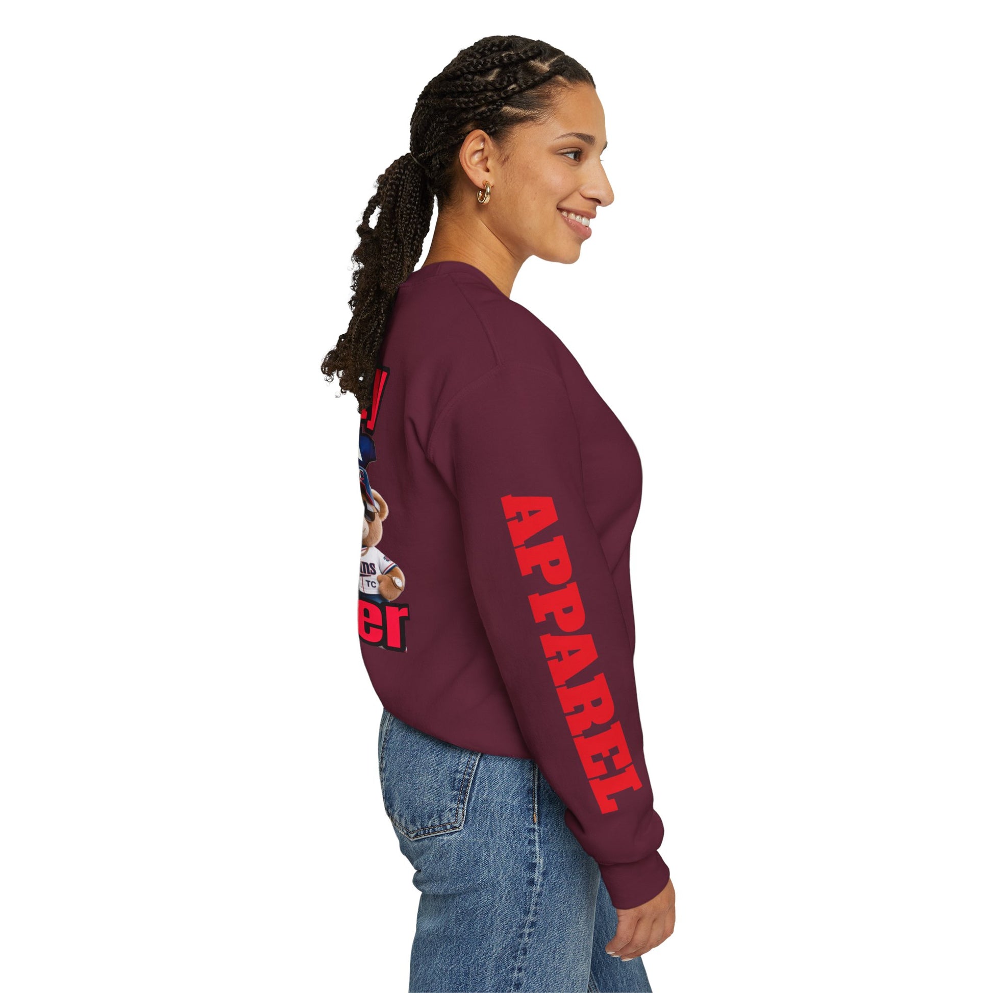 Crewneck Sweatshirt Twin City Hustler LD&P Apparel Design