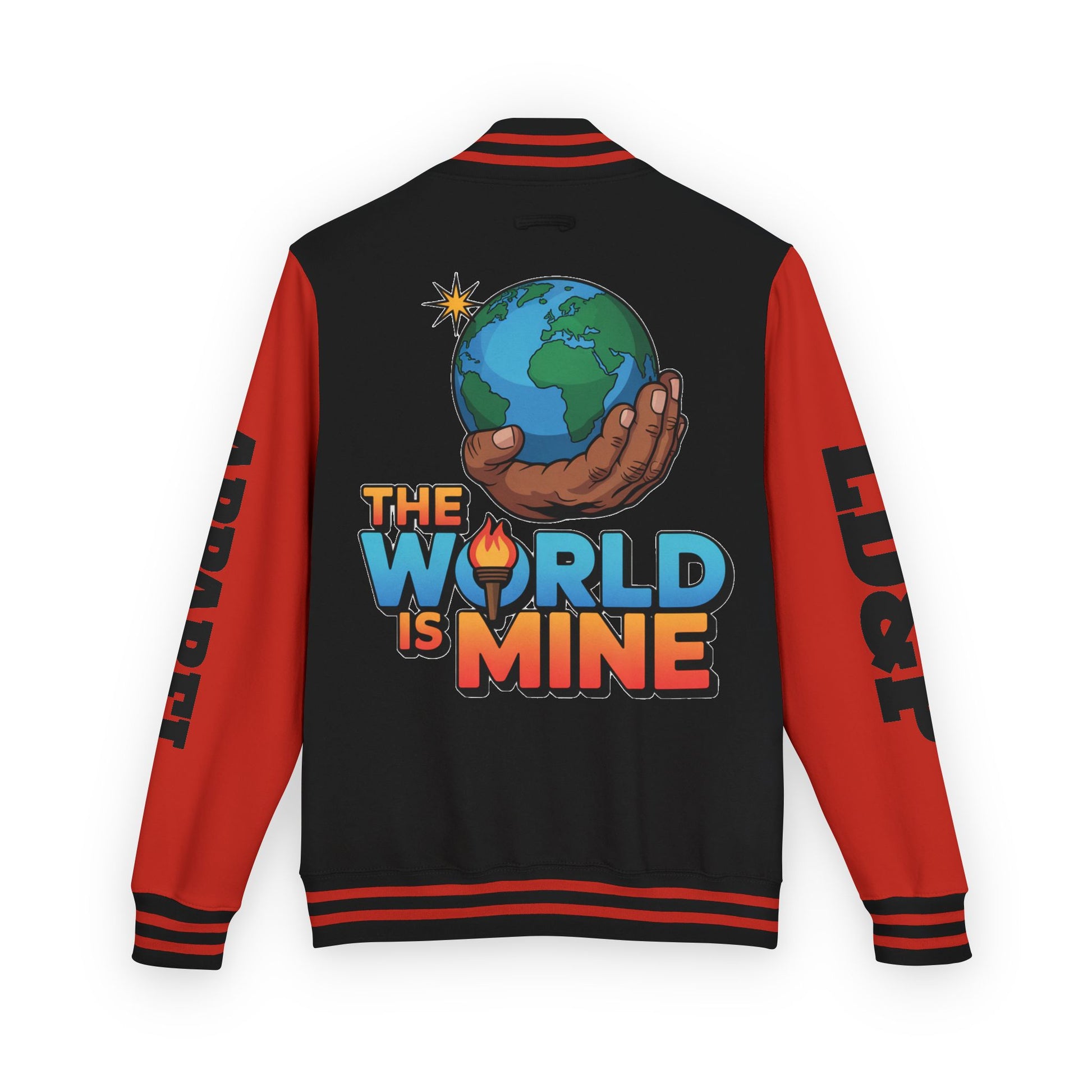 Letterman Jacket - The World is Mine LD&P APPAREL Design
