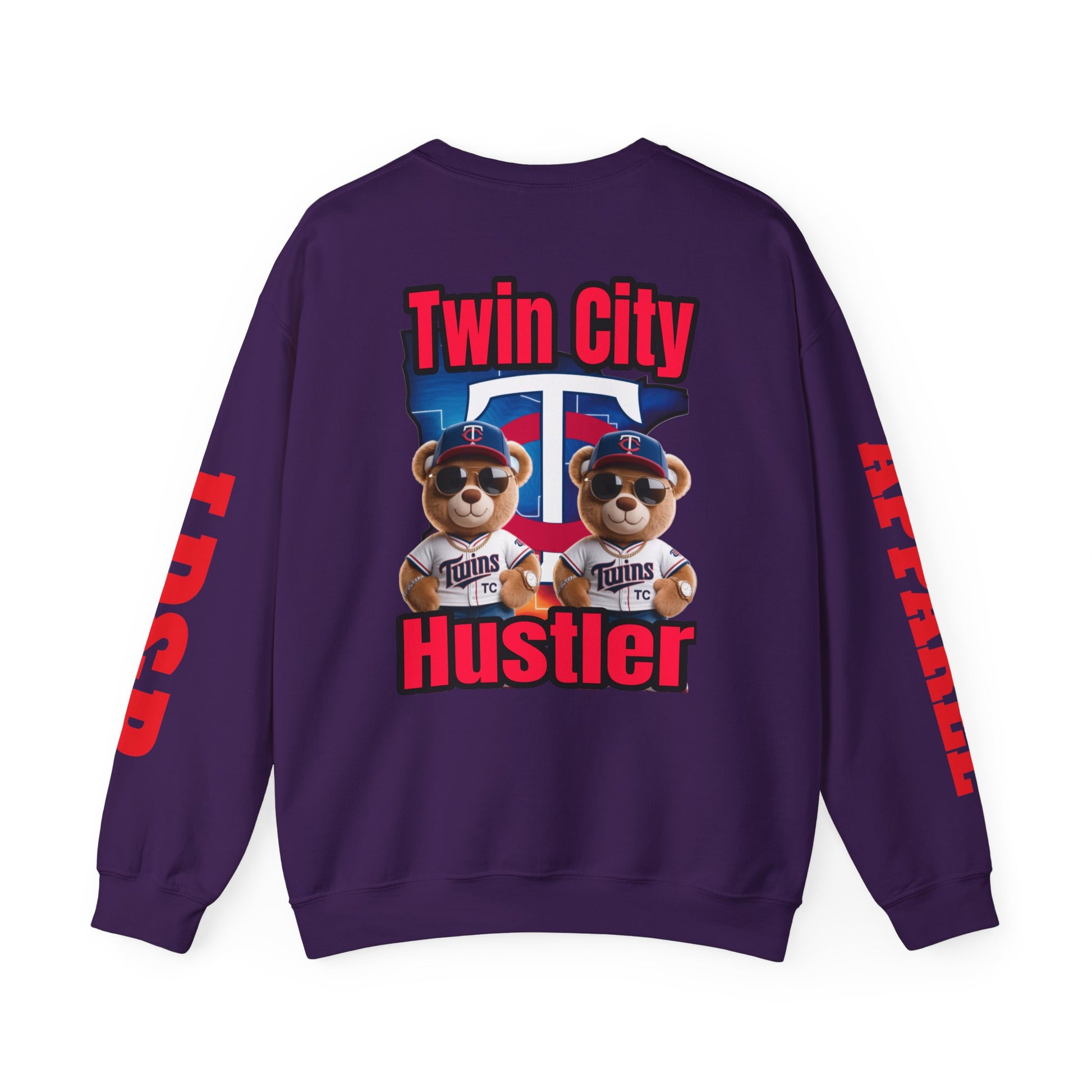 Crewneck Sweatshirt Twin City Hustler LD&P Apparel Design