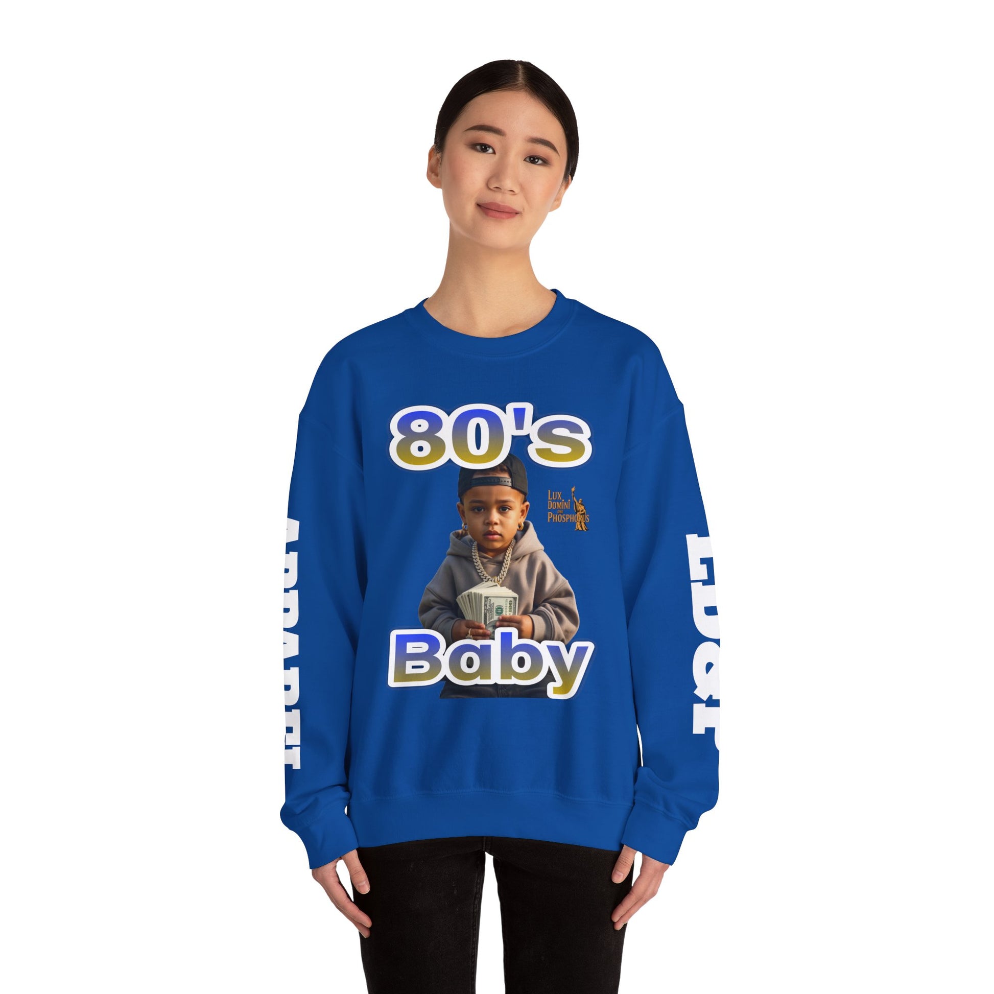 80's Baby Unisex Sweatshirt - LD&P APPAREL