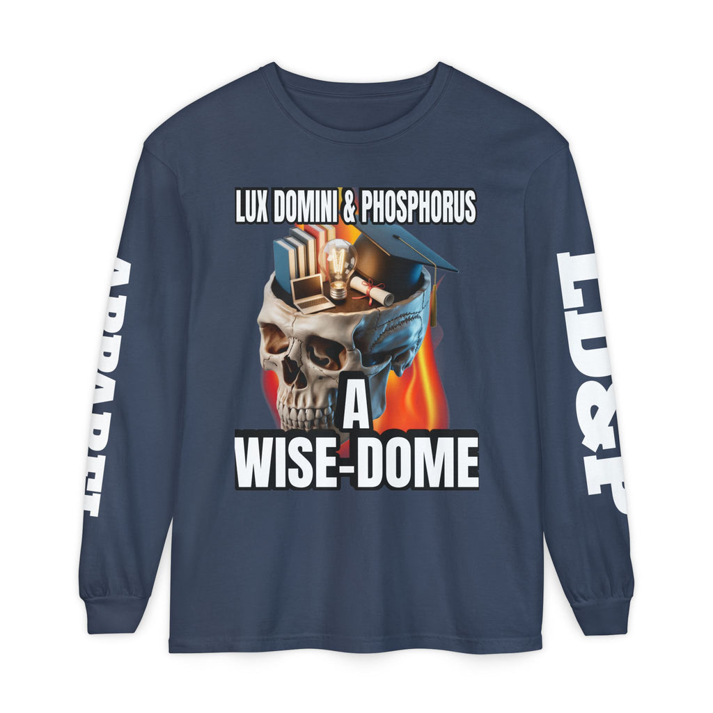 'A Wise-Dome' LD&P APPAREL Long Sleeve Tee