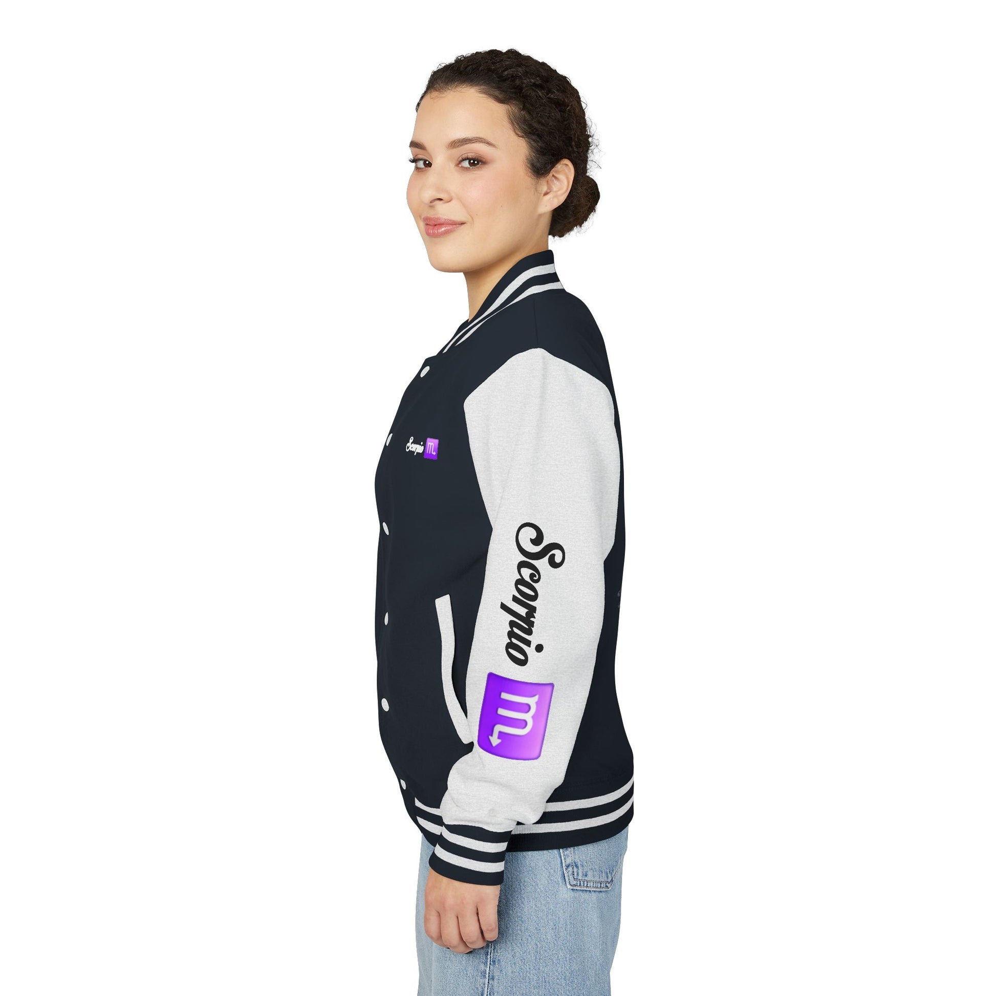 Letterman Jacket Scorpio Zodiac Design