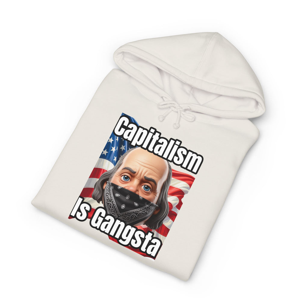 Capitalism is Gangsta Heavyweight Hooded Sweatshirt