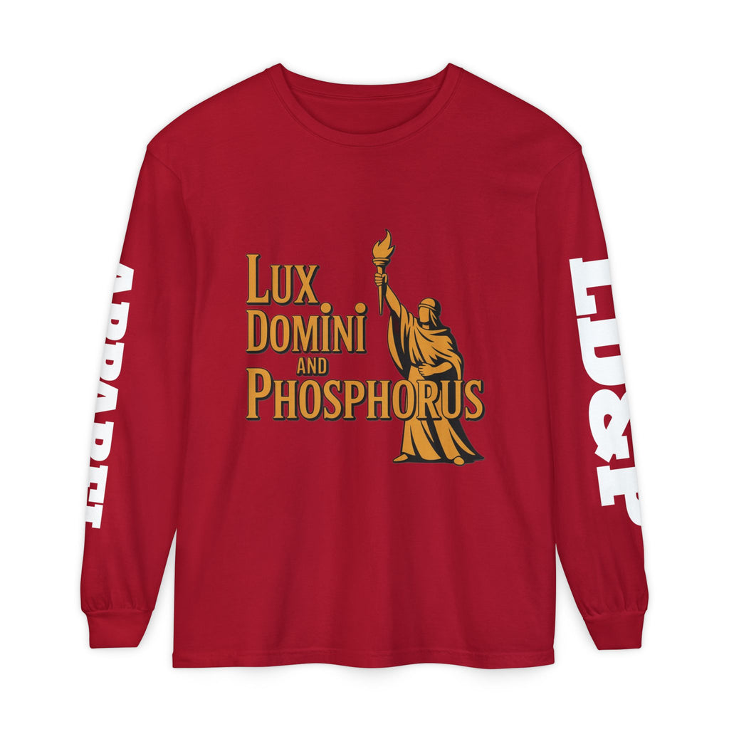 Long Sleeve T-Shirt Lux Domini and Phosphorus LD&P Apparel Design